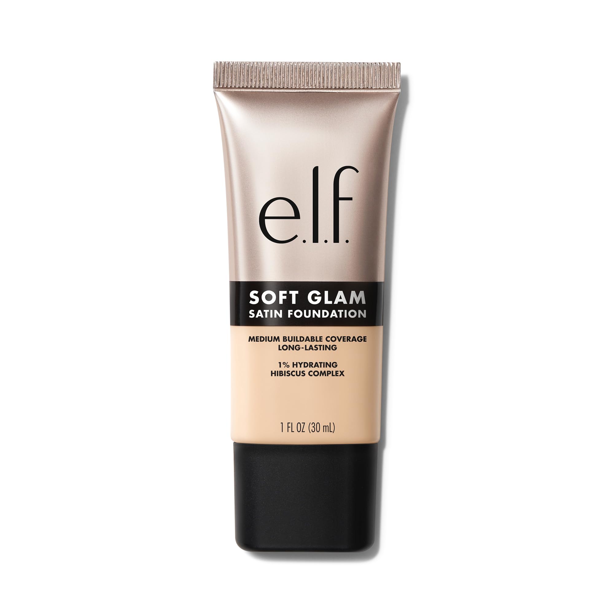 e.l.f. Soft Glam Satin Foundation - Medium Buildable Coverage - 13 Fair Neutral 3