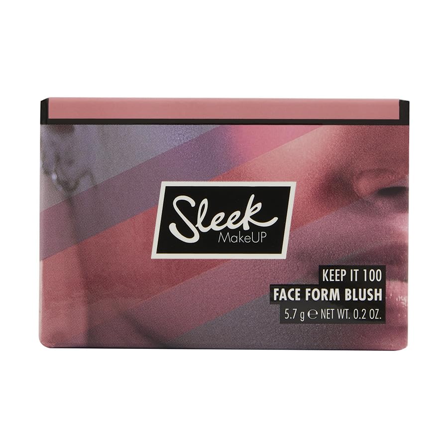 SLEEK MakeUP Face Form Blush in Keep It 100 - Long Lasting Buildable Colour, 5.7g