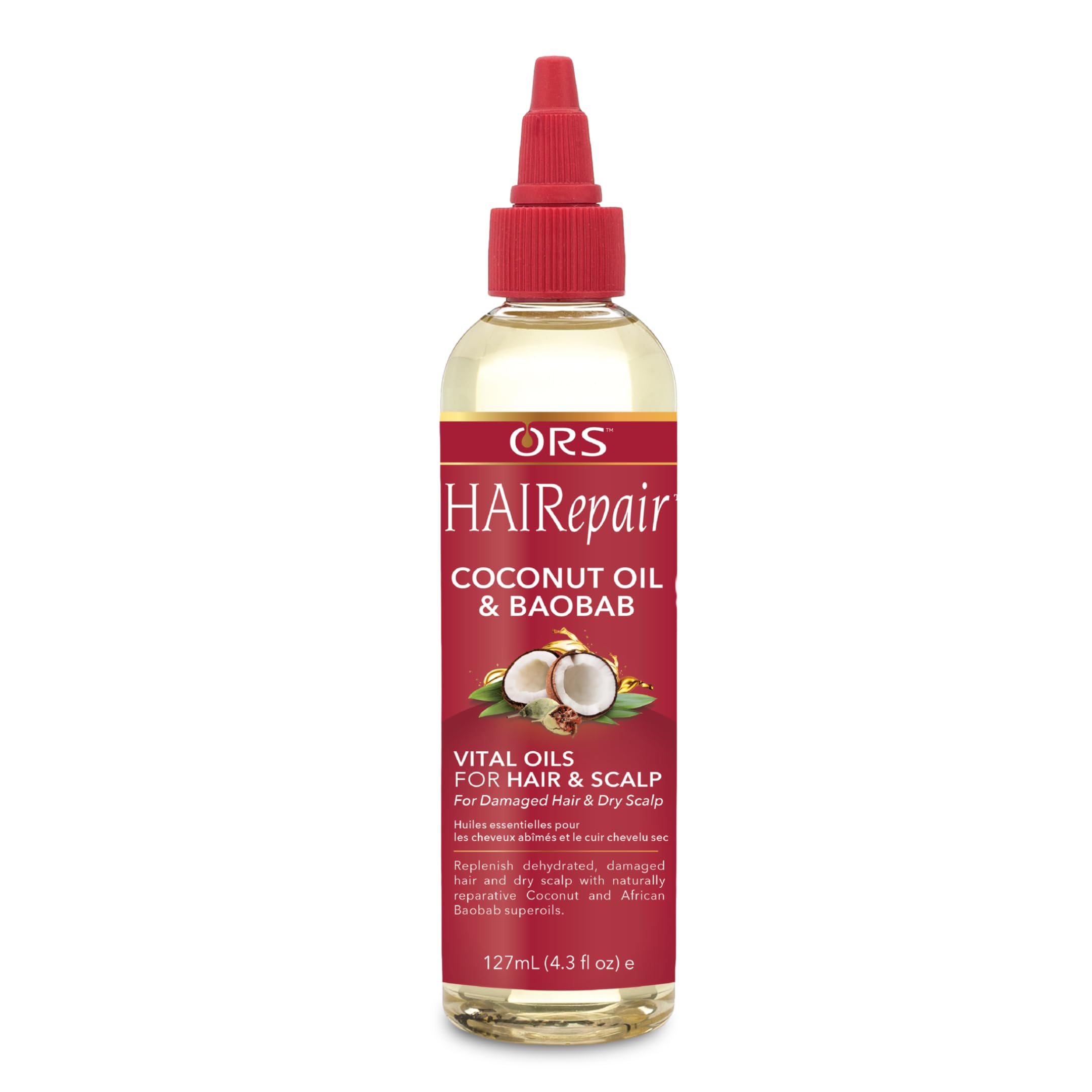 ORS HAIRepair Vital Oils for Intensive Hair Repair, Strengthening, and Shine