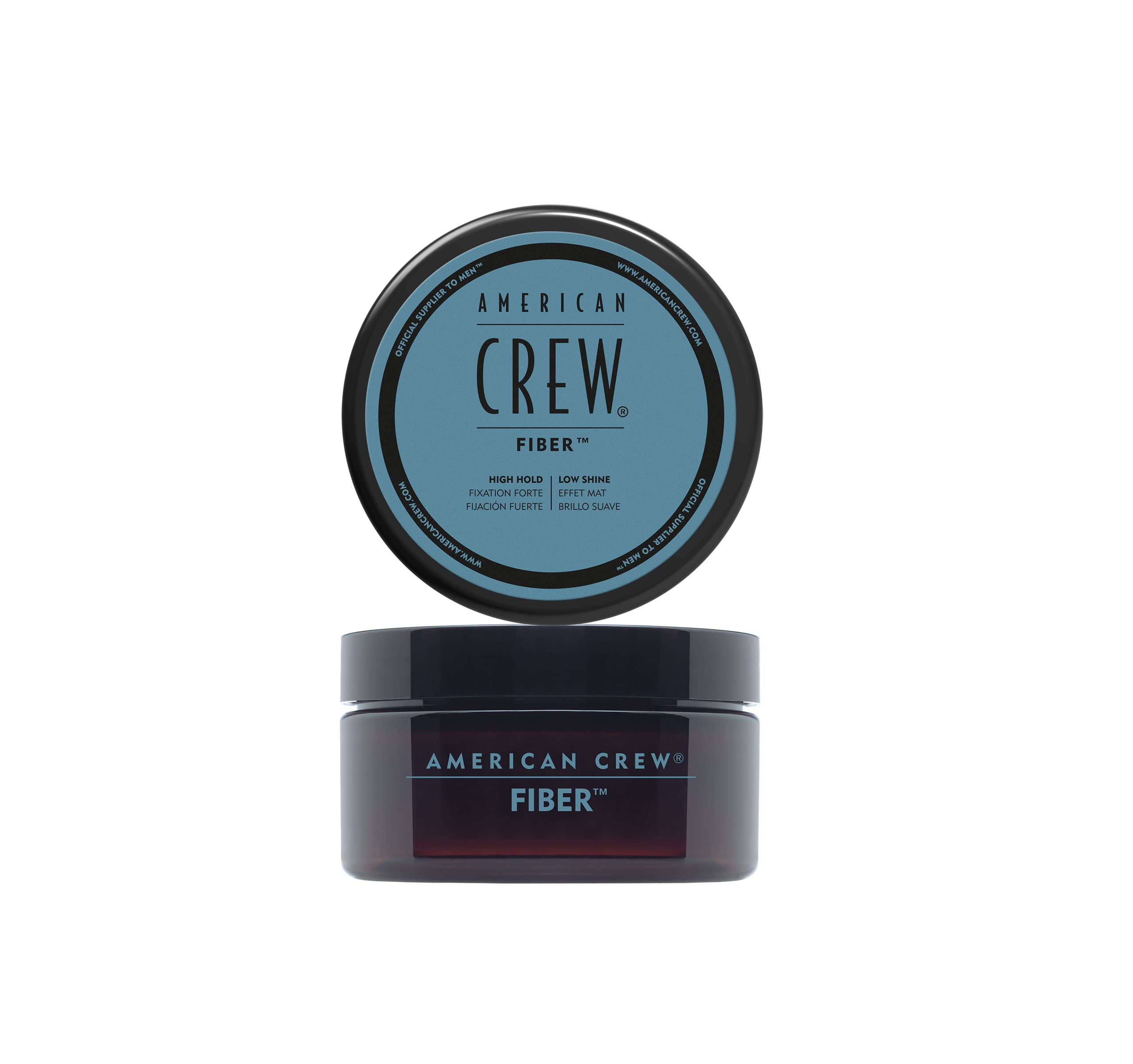 American Crew Fiber Hair Styling Wax for Men - High Hold, Low Shine, Thickening & Texture, 85 g