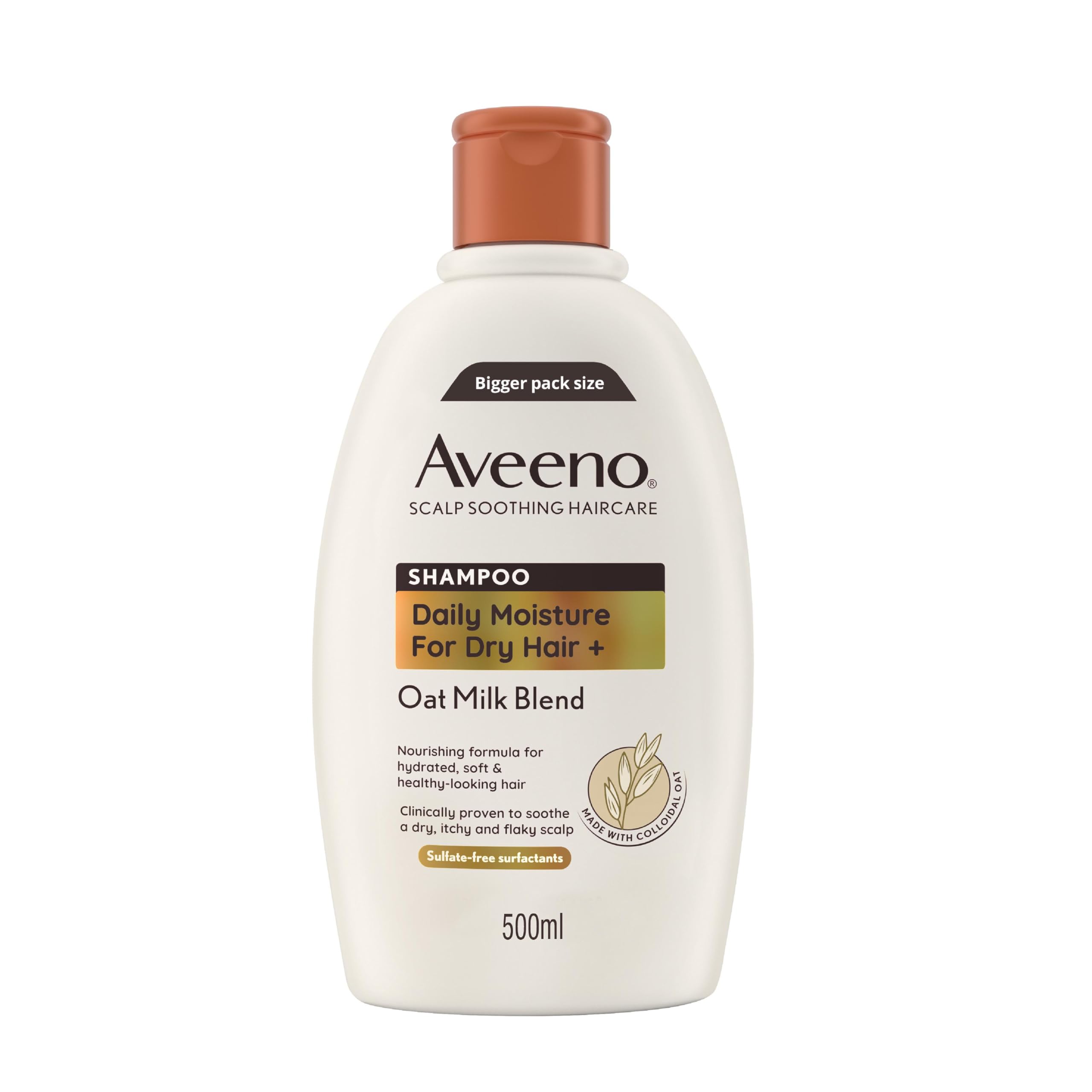 Aveeno Scalp Soothing Daily Moisture Shampoo with Oat Milk Blend for Dry Scalp