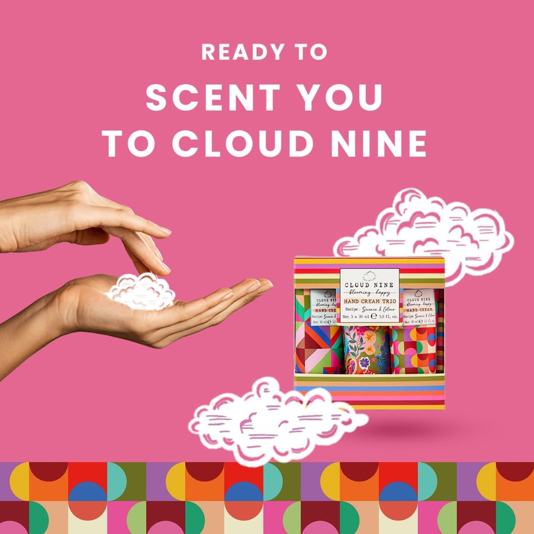 Heathcote & Ivory Cloud Nine Hand Cream Set, 3 x 30ml, Shea Butter, Vegan & Cruelty Free 6