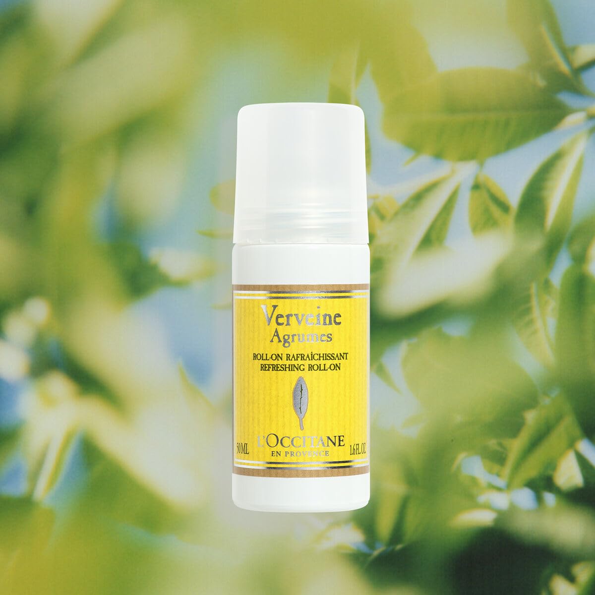 L'OCCITANE Citrus Verbena Roll-On Deodorant 50ml | Vegan & 97% Biodegradable