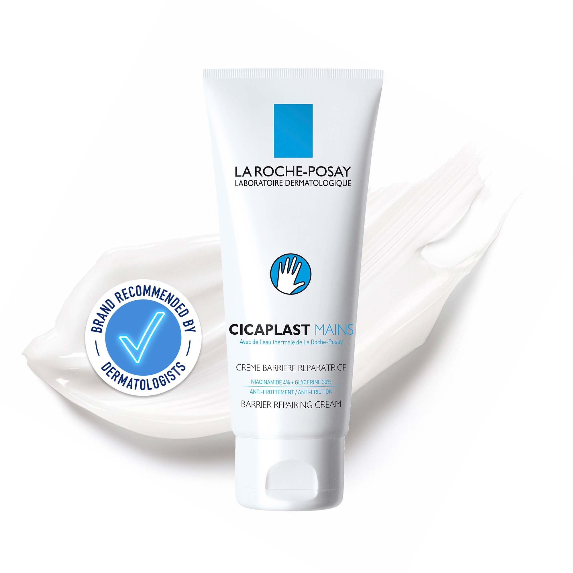 La Roche-Posay Cicaplast Hand Repair Cream for Damages and Over-Solicited Hands, 50ml