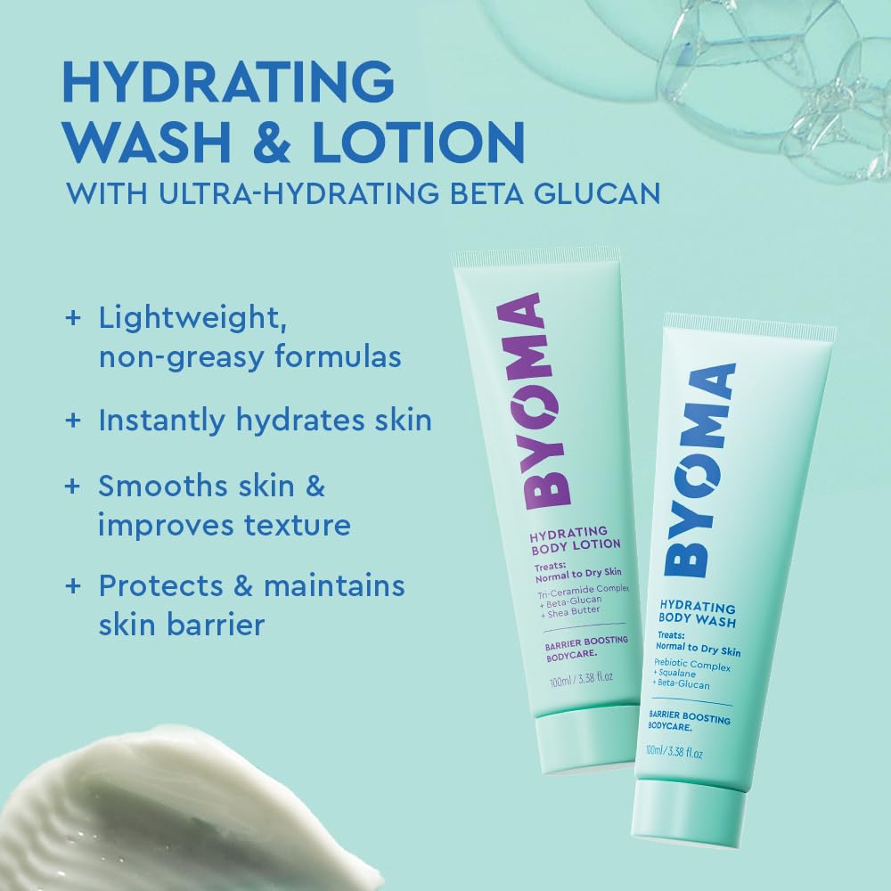 BYOMA Körperpflege-Set (6-teilig) – 100 ml Feuchtigkeitsspendend, Aufhellend, Für empfindliche Haut 3