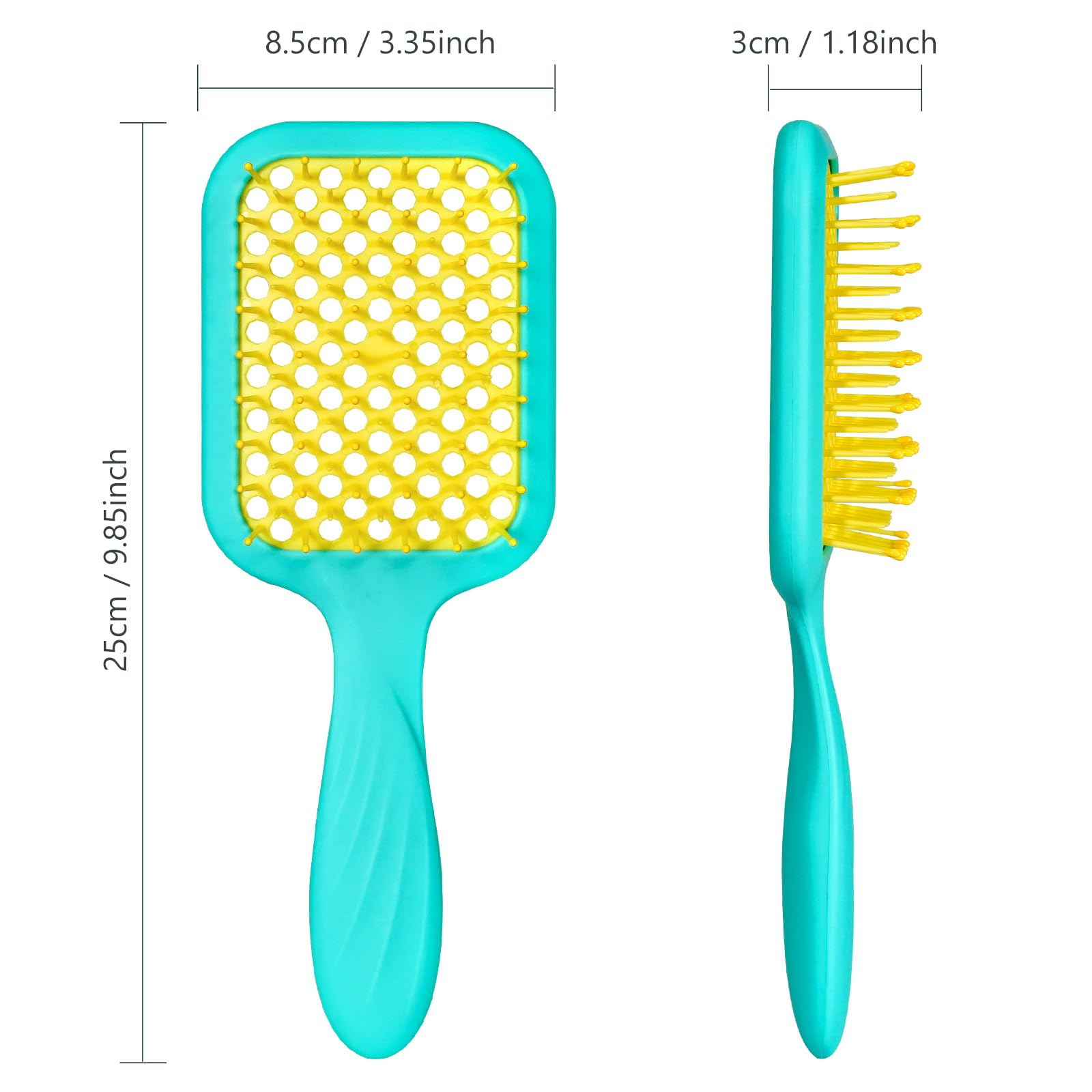 SHINLEA Detangler Hairbrush for Wet & Dry Hair with Vented Design 7