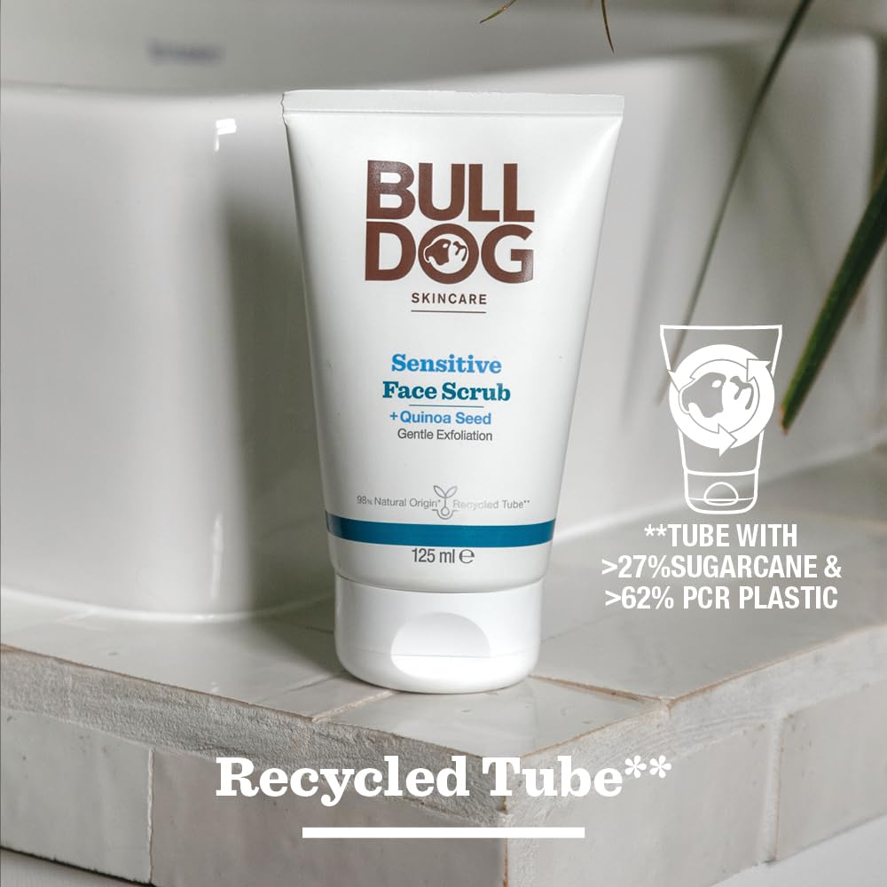 BULLDOG SKINCARE - Sensitives Gesichtspeeling für Männer mit Quinoa-Samen 5