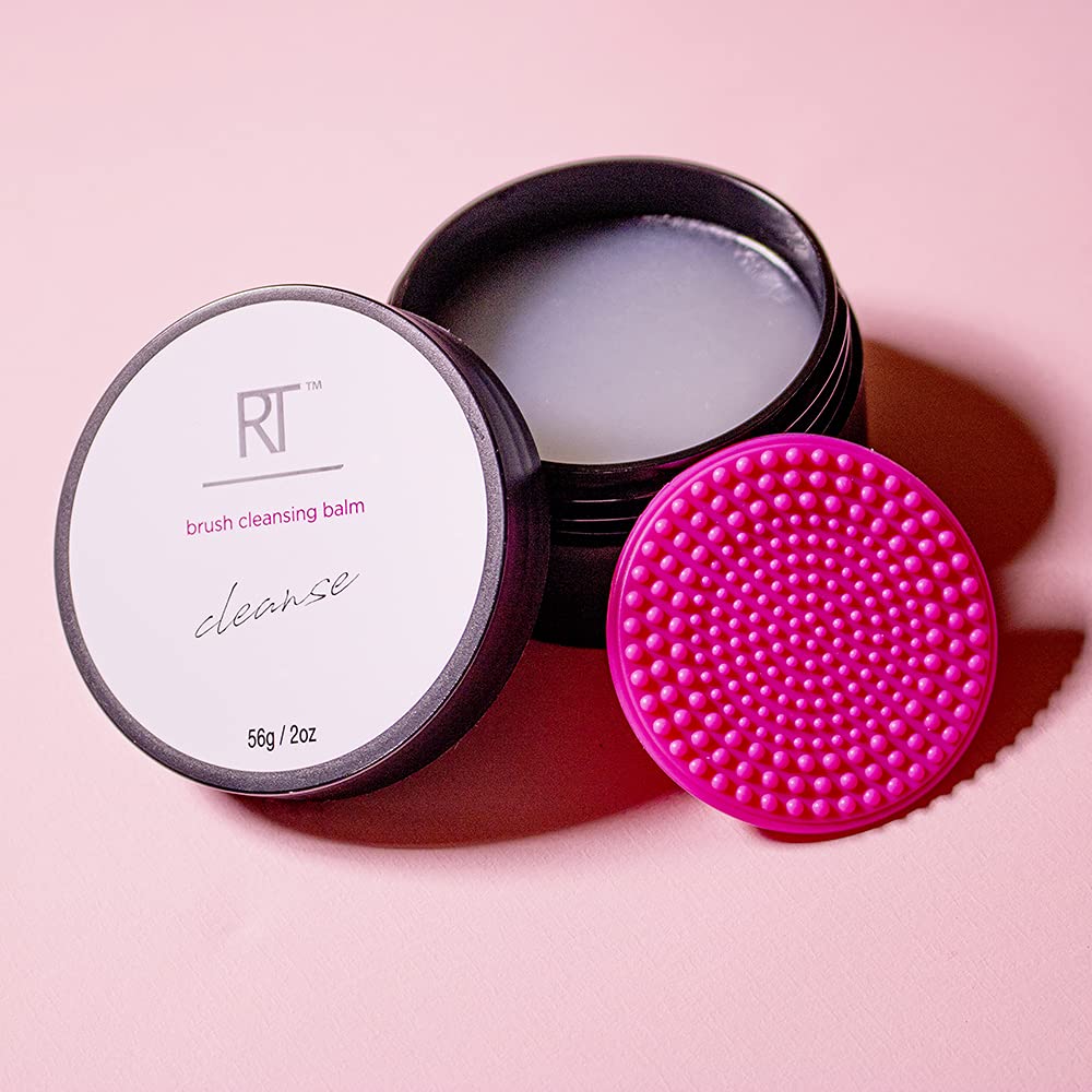 Real Techniques Brush Cleansing Balm with Deep Cleansing Pad for Makeup Brushes