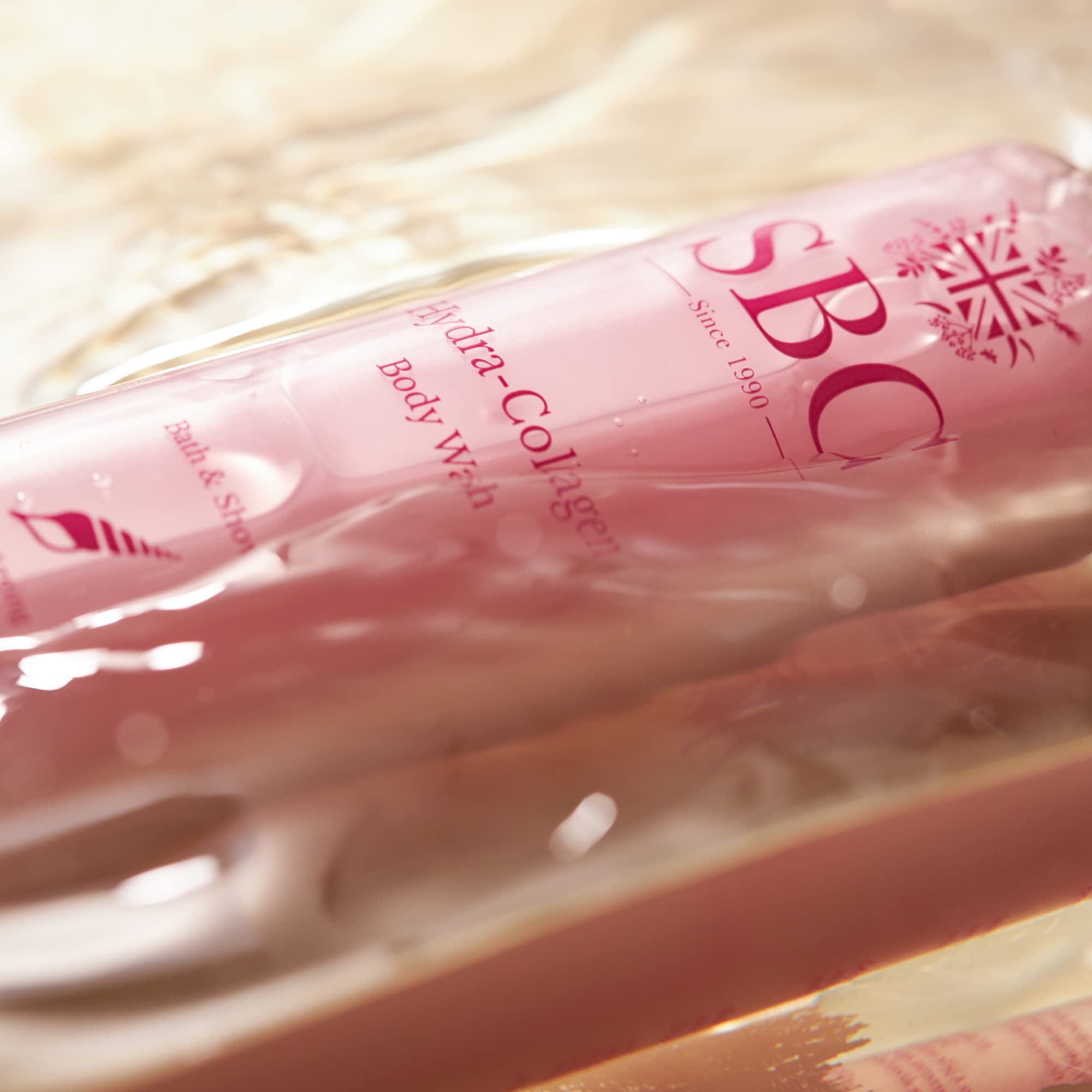 SBC Hydra Collagen Bath and Shower Crème, 1L - Moisturizing Body Wash with Marine Collagen 5