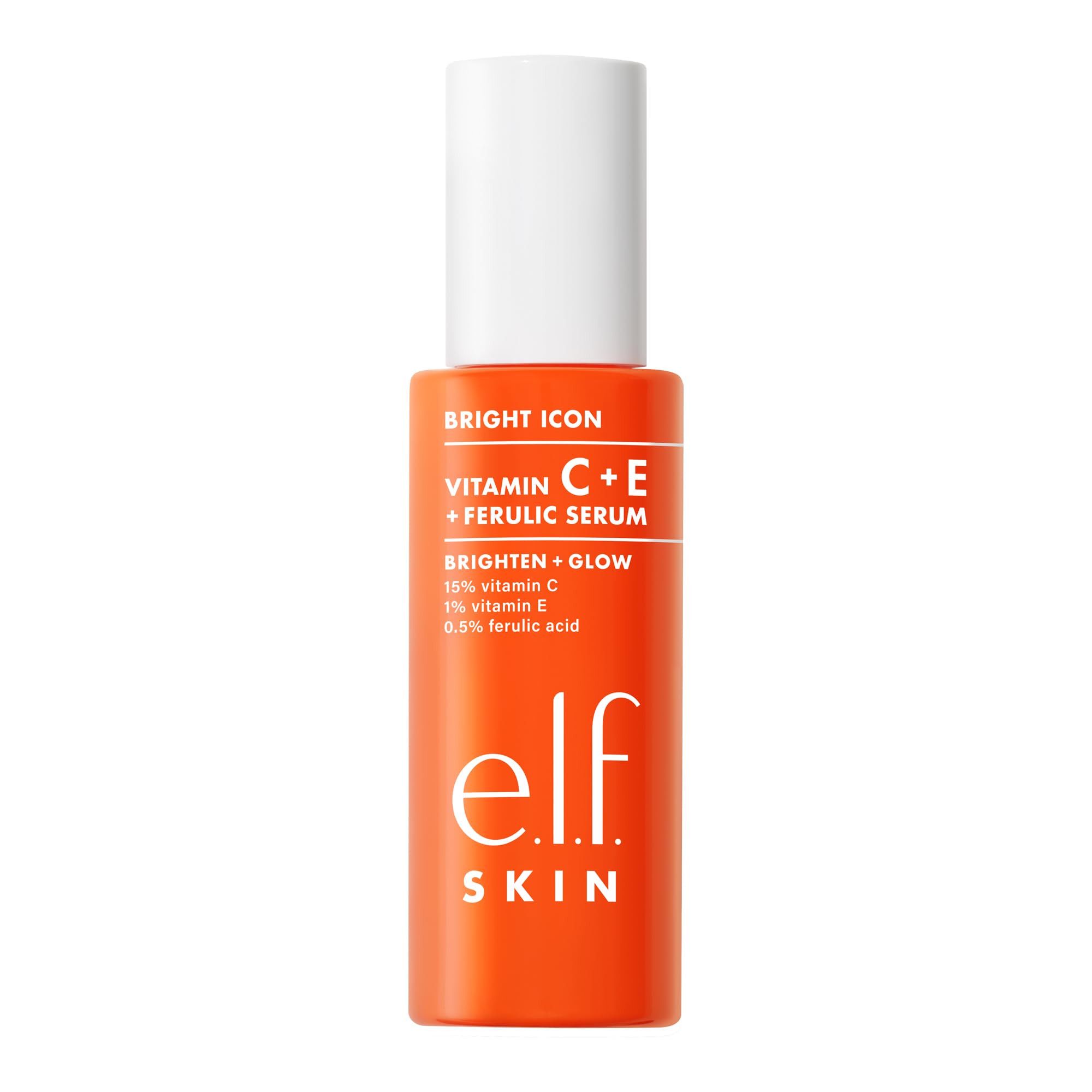 e.l.f. SKIN Bright Icon Vitamin C + E + Ferulic Serum for Brightening and Soothing 7