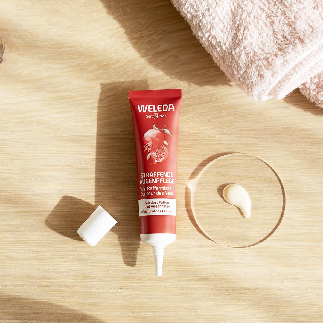 Weleda Firming Eye Cream with Pomegranate & Maca Peptides for Dark Circles 4