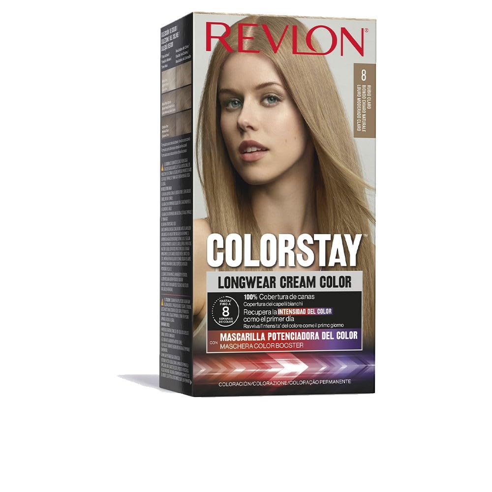 Revlon Colorstay Longwear Permanent Cream Hair Colour with Murumuru Butter & Macadamia Oil