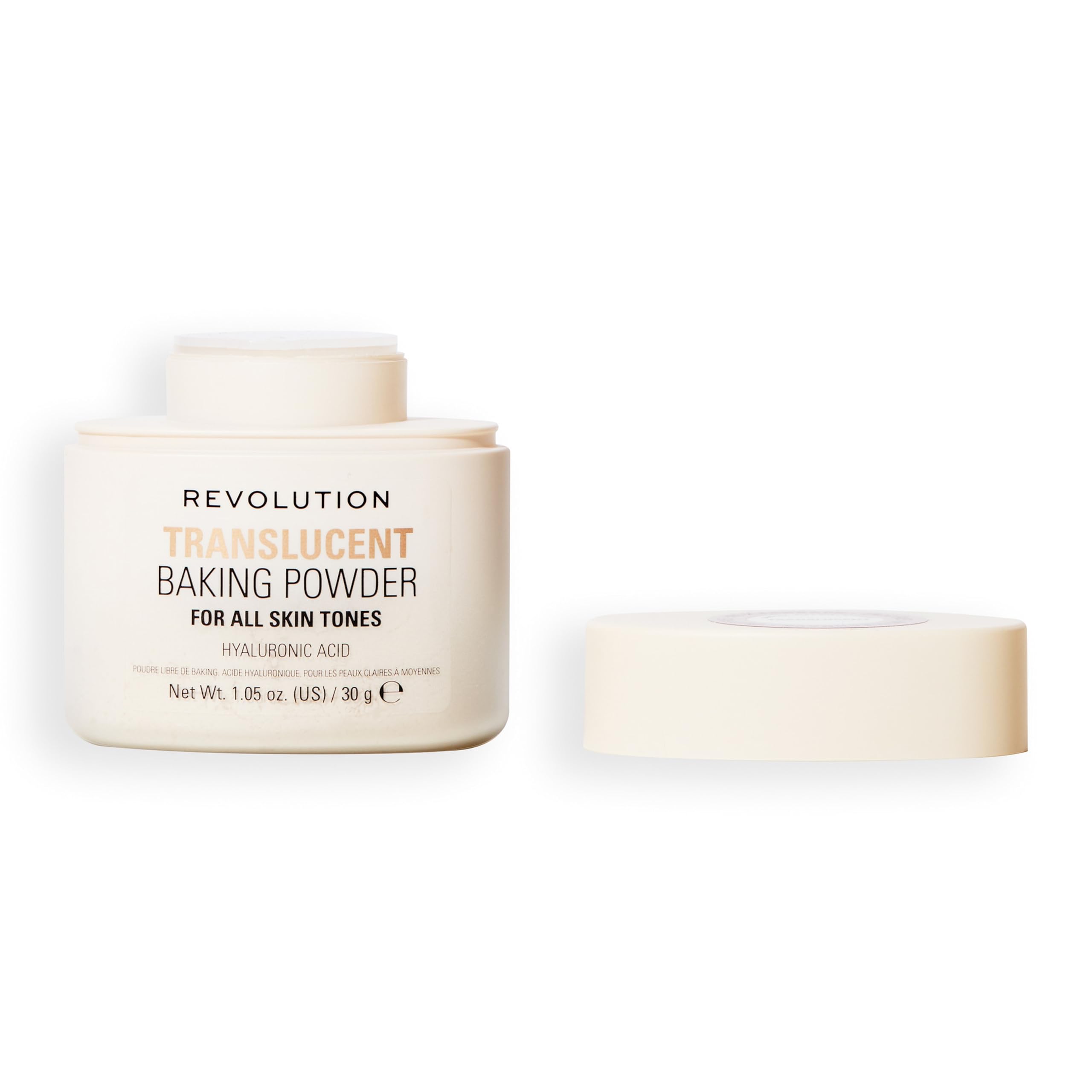 Revolution Loose Baking Powder Translucent - Vegan, Cruelty-Free Setting Powder for Luminous Finish 9