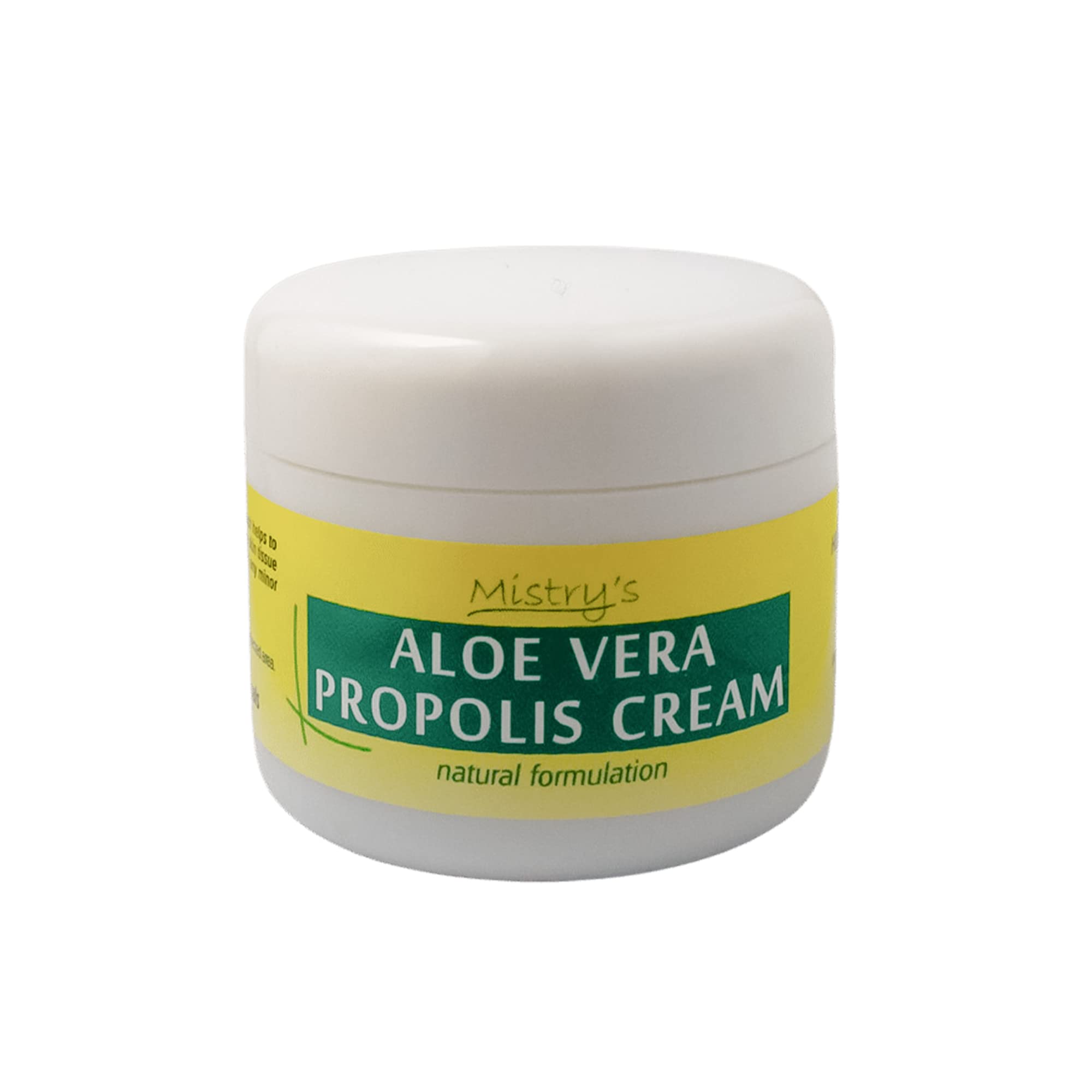 Mistry's Aloe Vera Propolis Cream 50g - Healing, Moisturising Cream for Eczema & Irritation