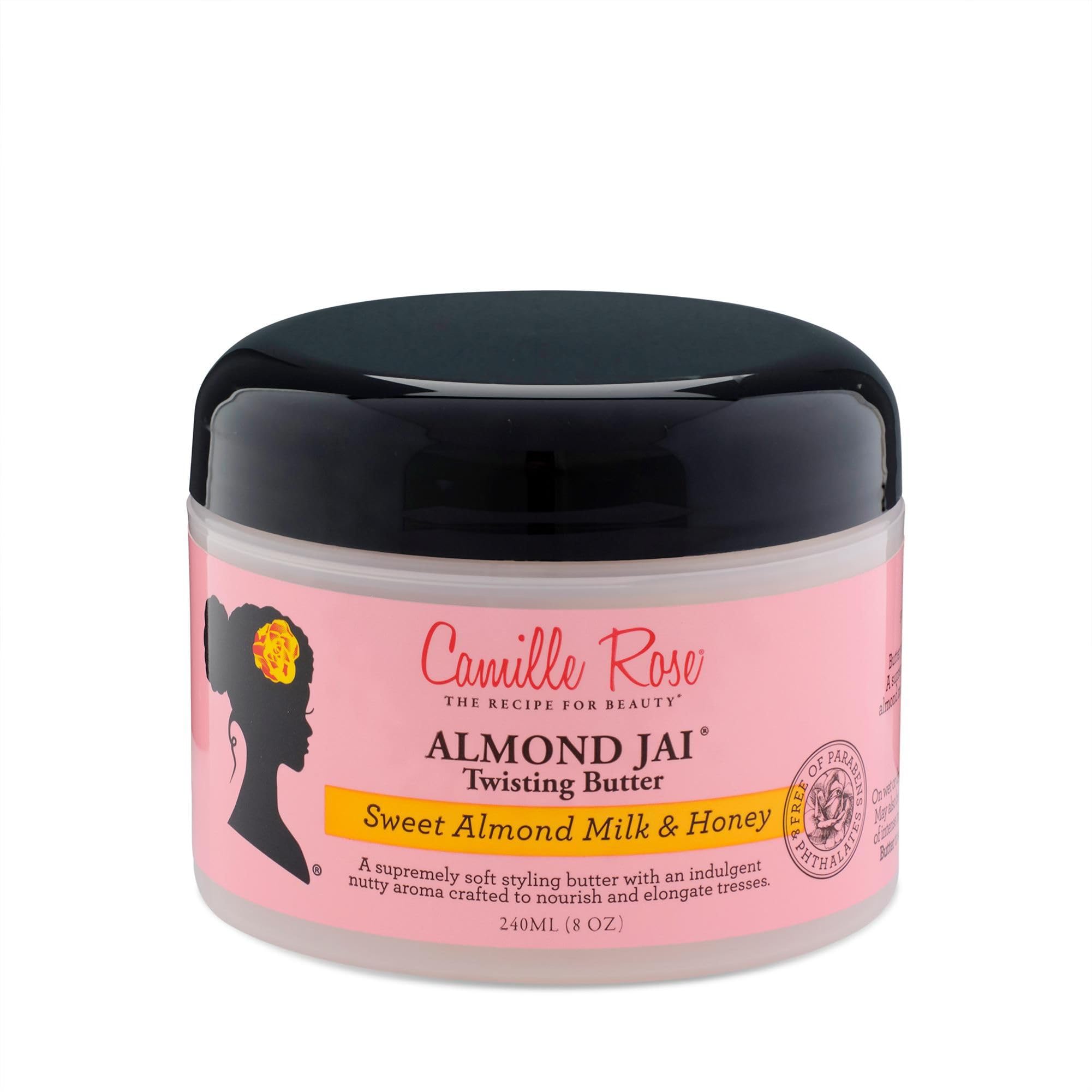 Camille Rose Naturals Almond Jai Twisting Butter for Defined Coils, Curls, and Waves 240ml