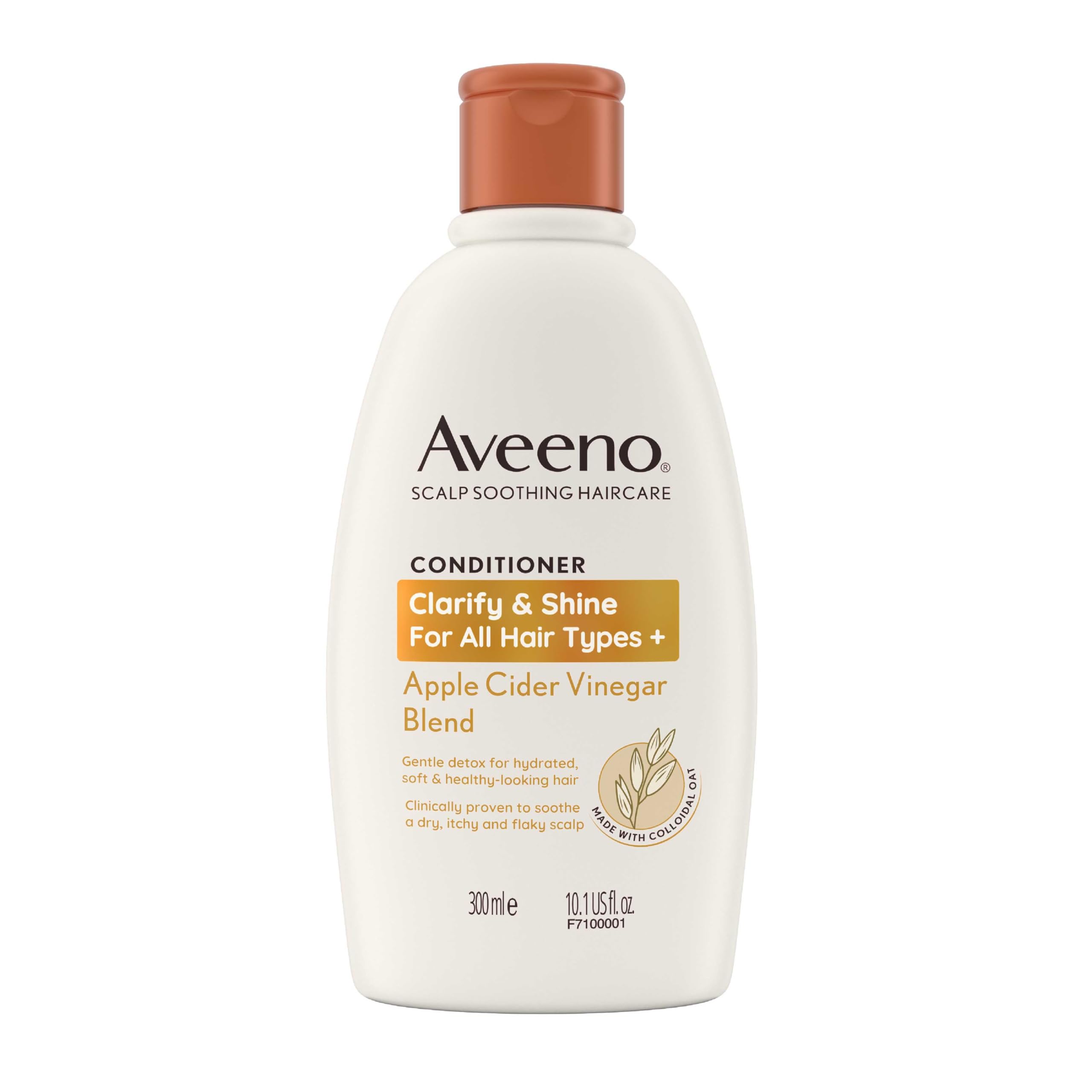 Aveeno Scalp Soothing Clarify & Shine Conditioner with Apple Cider Vinegar, 300ml