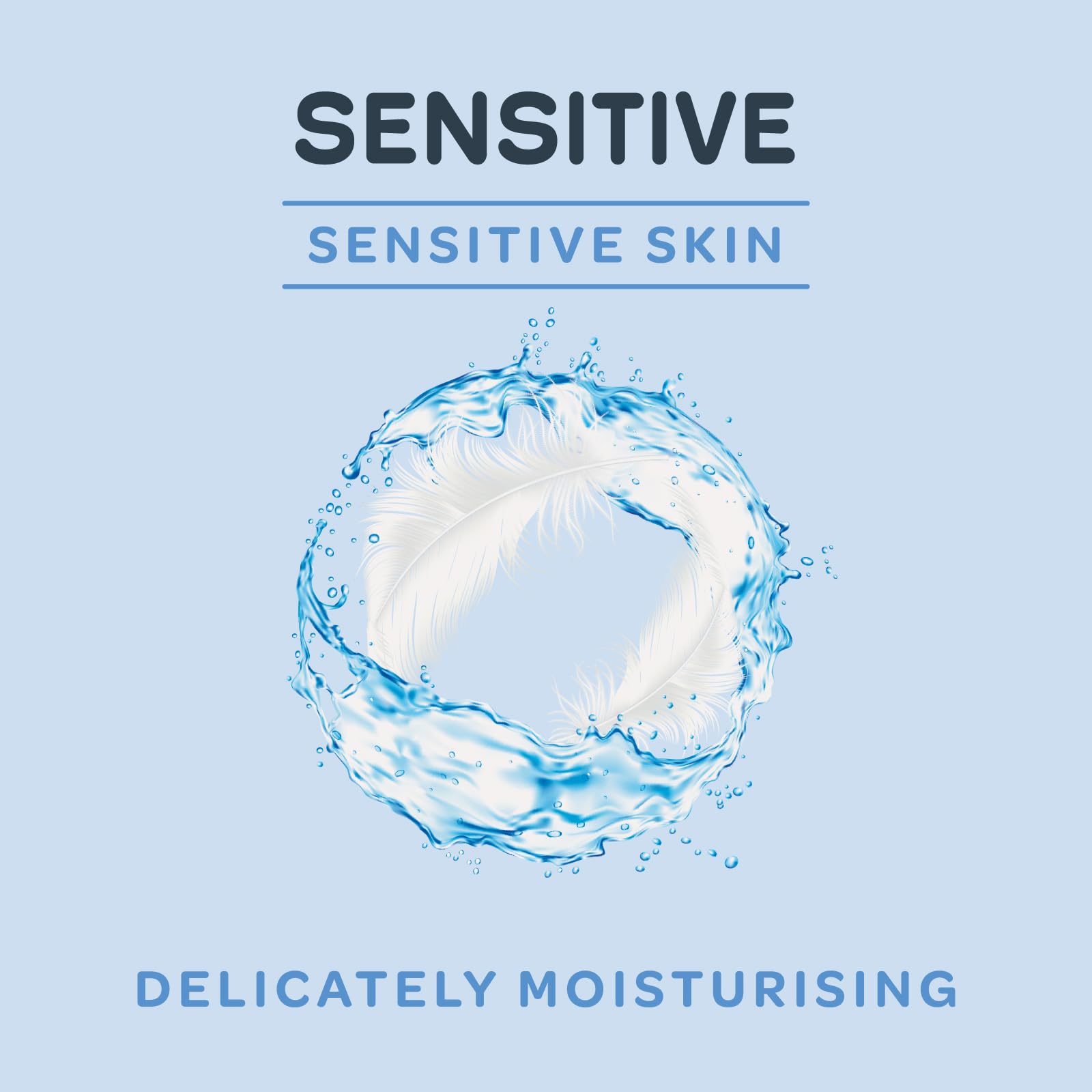 by Amazon Sensitive Hand Soap - 4 Pack (2 Pumps + 2 Refills) with Panthenol & Vitamin E 3