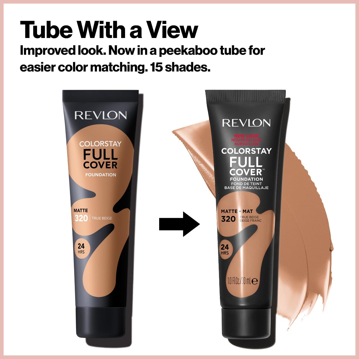 Revlon ColorStay Full Cover Longwear Matte Foundation, Heat & Sweat Resistant 4