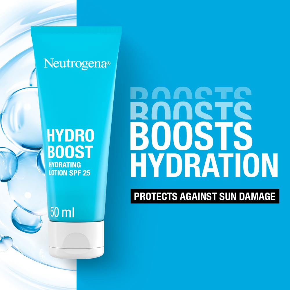 Neutrogena Hydro Boost City Shield Hydrating Lotion SPF 25 with Hyaluronic Acid