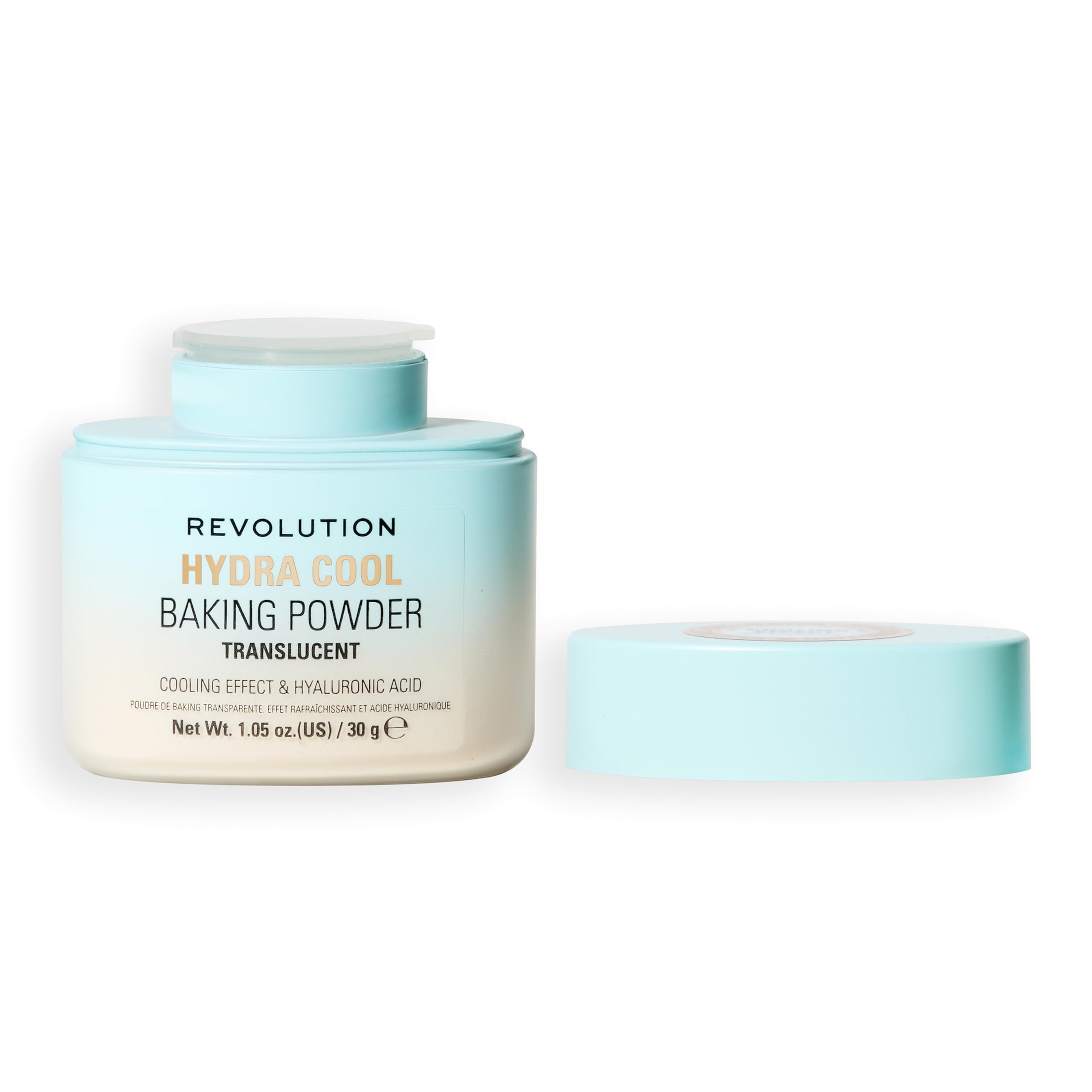 Revolution Hydra Cool Cooling Loose Baking Powder with Hyaluronic Acid, 30g 4