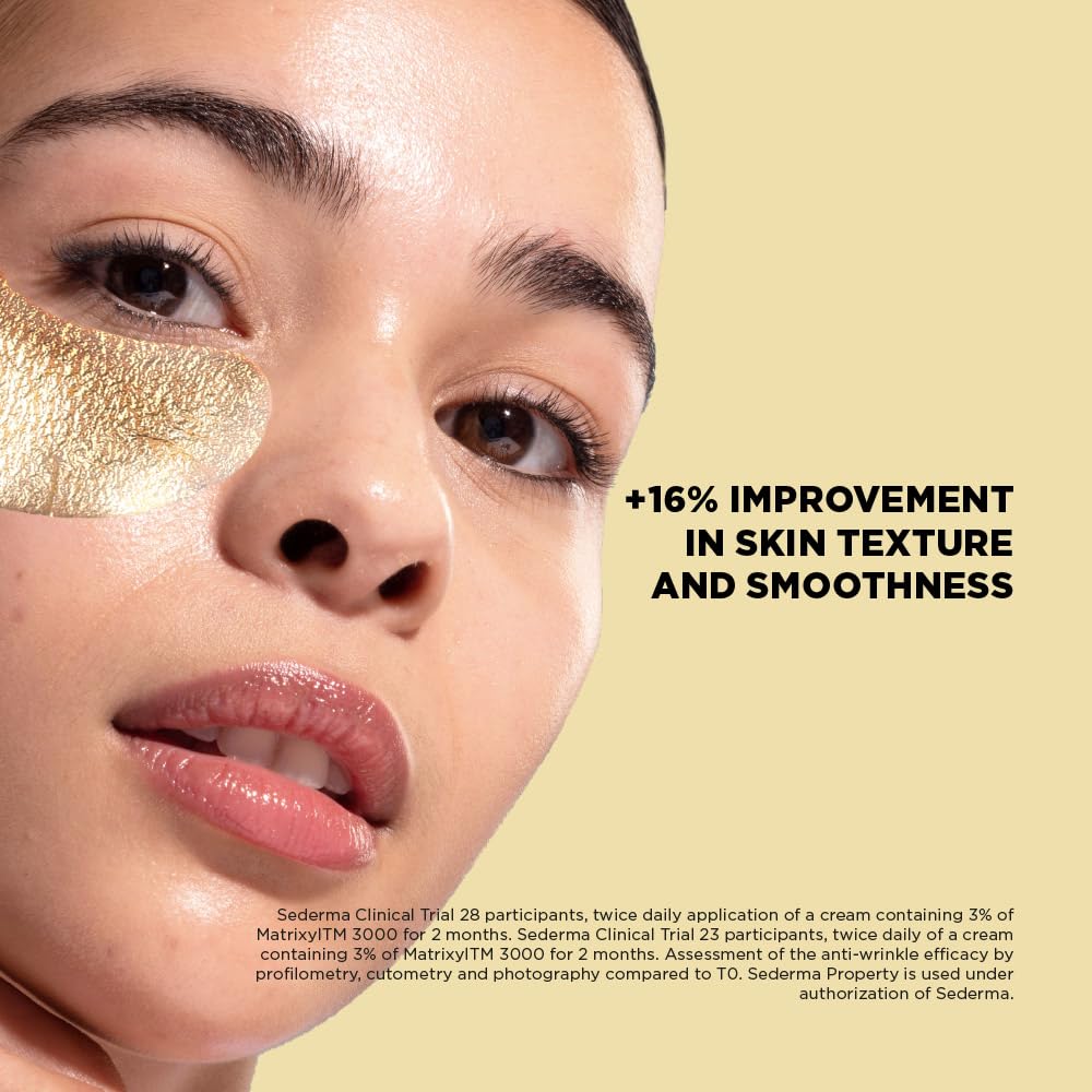 Skin Republic Matrixyl 3000 3% Augenmasken-Patches | Reduziert tiefe Falten und verbessert die Hautstruktur | Fördert Elastizität und Festigkeit (2 Paar) 6