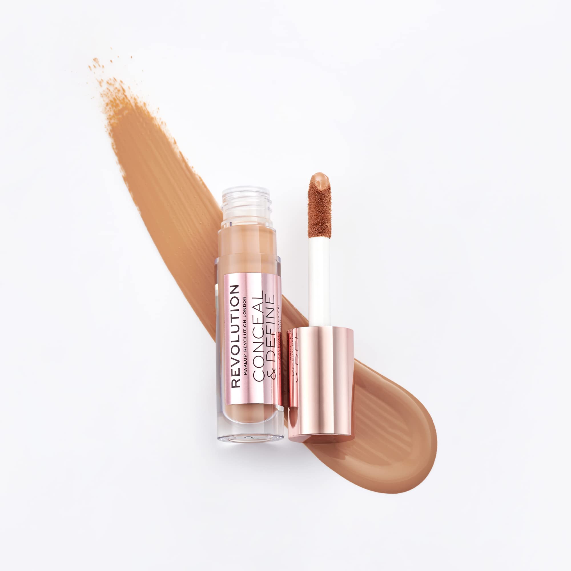 Revolution Conceal & Define Full Coverage Concealer C11 - 16 Hour Wear, Matte Finish 3