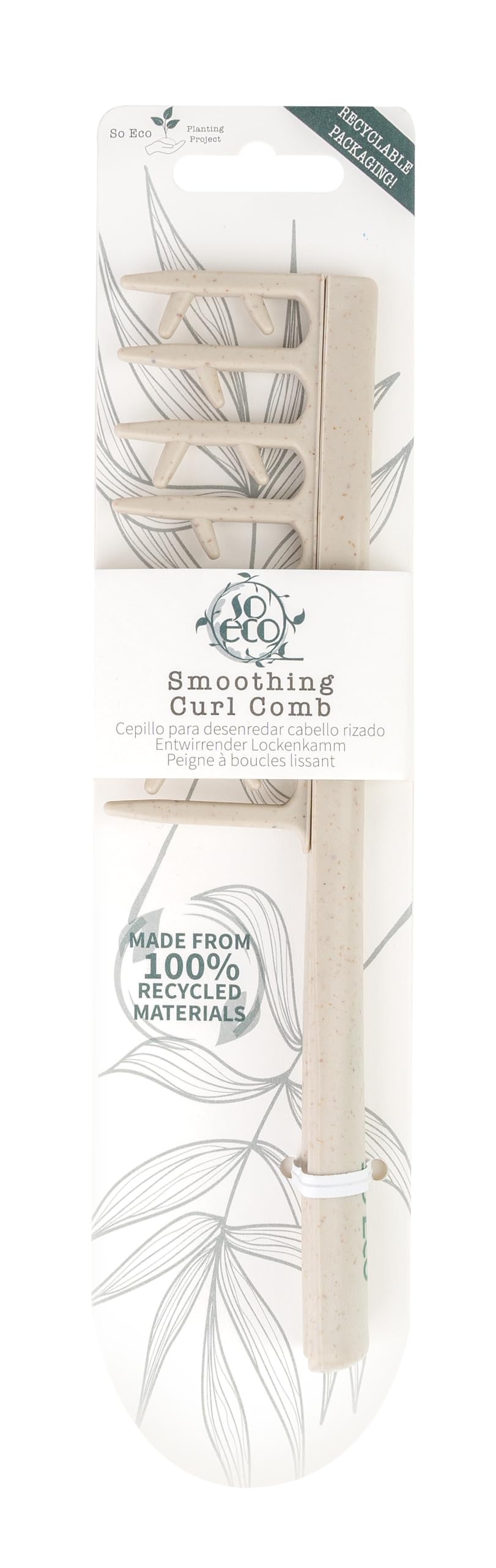 So Eco Smoothing Curl Comb: Eco Conscious Styling Tool for Defined Curls