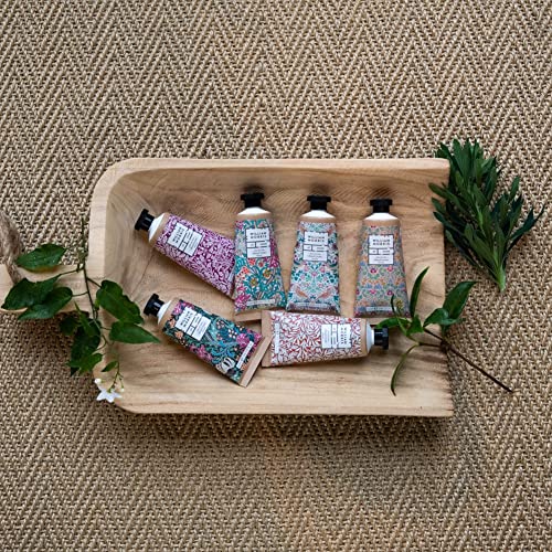 William Morris At Home Aloe & Lime Golden Lily Light Hand Cream 50ml - Vegan & Cruelty Free