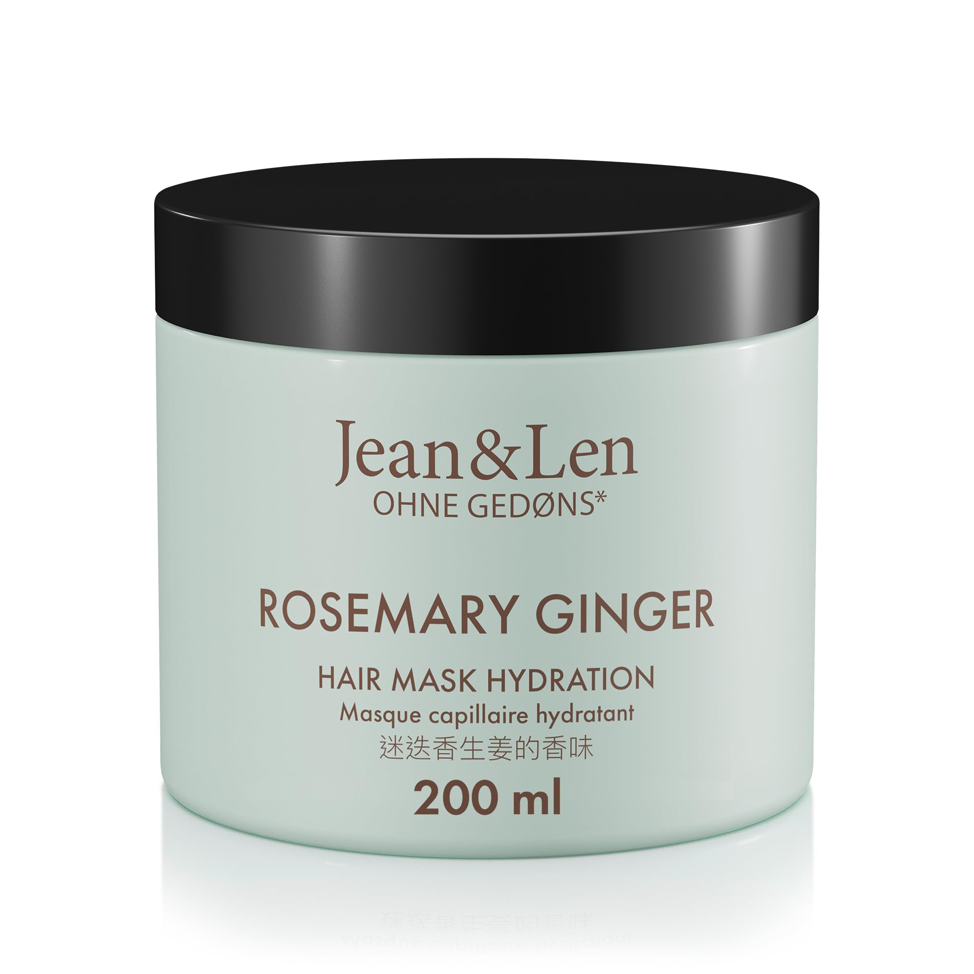 Jean&Len Hair Mask Rosemary & Ginger for Heavily Damaged, Dry and Dull Hair, 200 ml