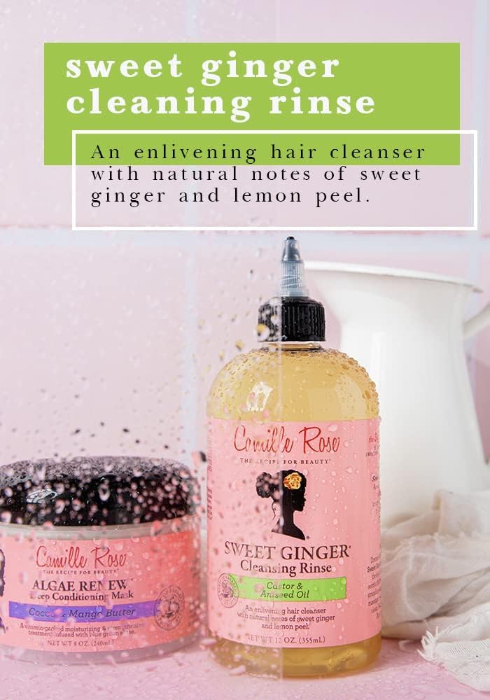 Camille Rose Sweet Ginger Aromatic Cleansing Rinse for Natural Hair 6