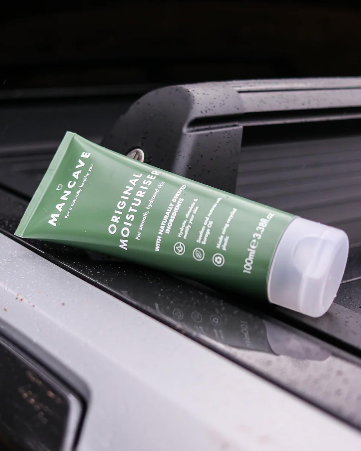 ManCave Original Face Moisturiser with Caffeine and Borage Oil, 100 ml 3
