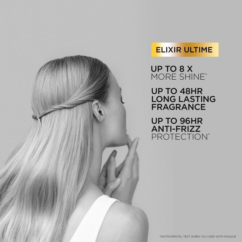 Kérastase Elixir Ultime, Glanzshampoo mit Öl, für glanzloses Haar, mit 5 P 4