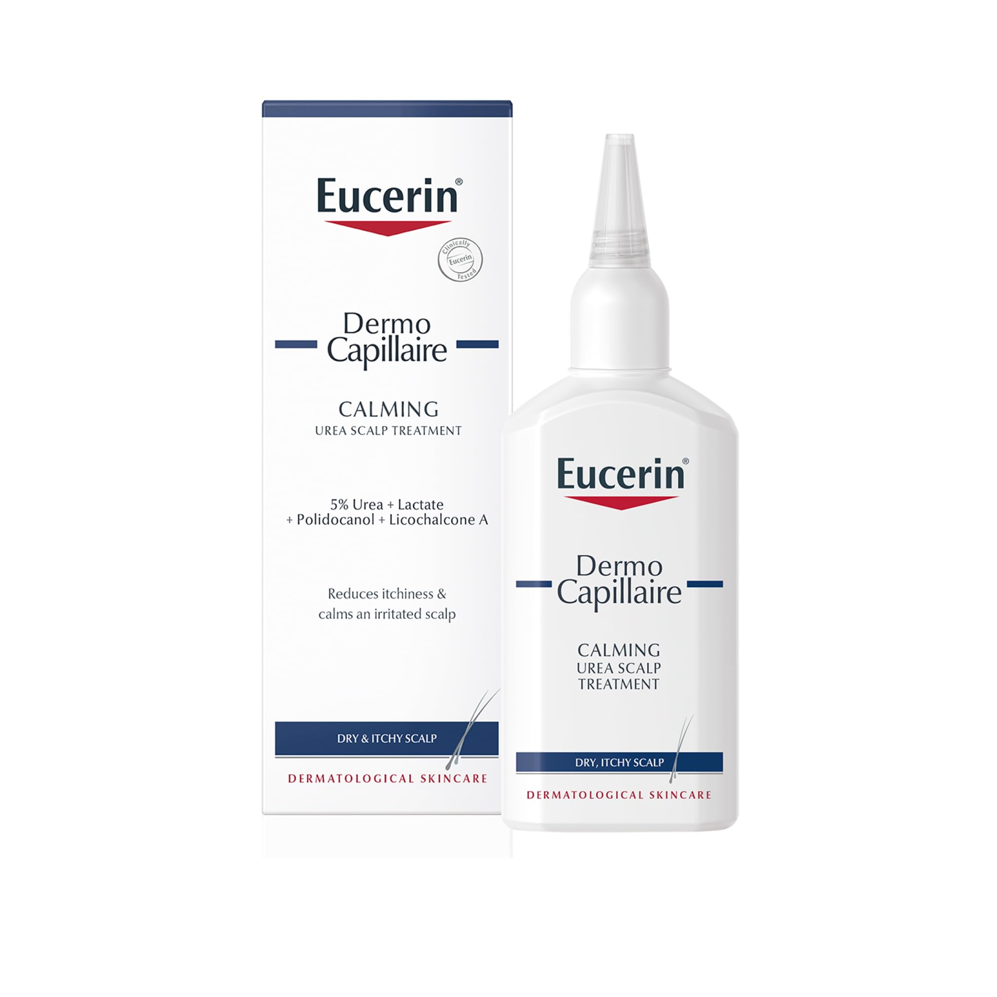Eucerin DermoCapillaire Calming Urea Scalp Treatment 100ml Intensive After