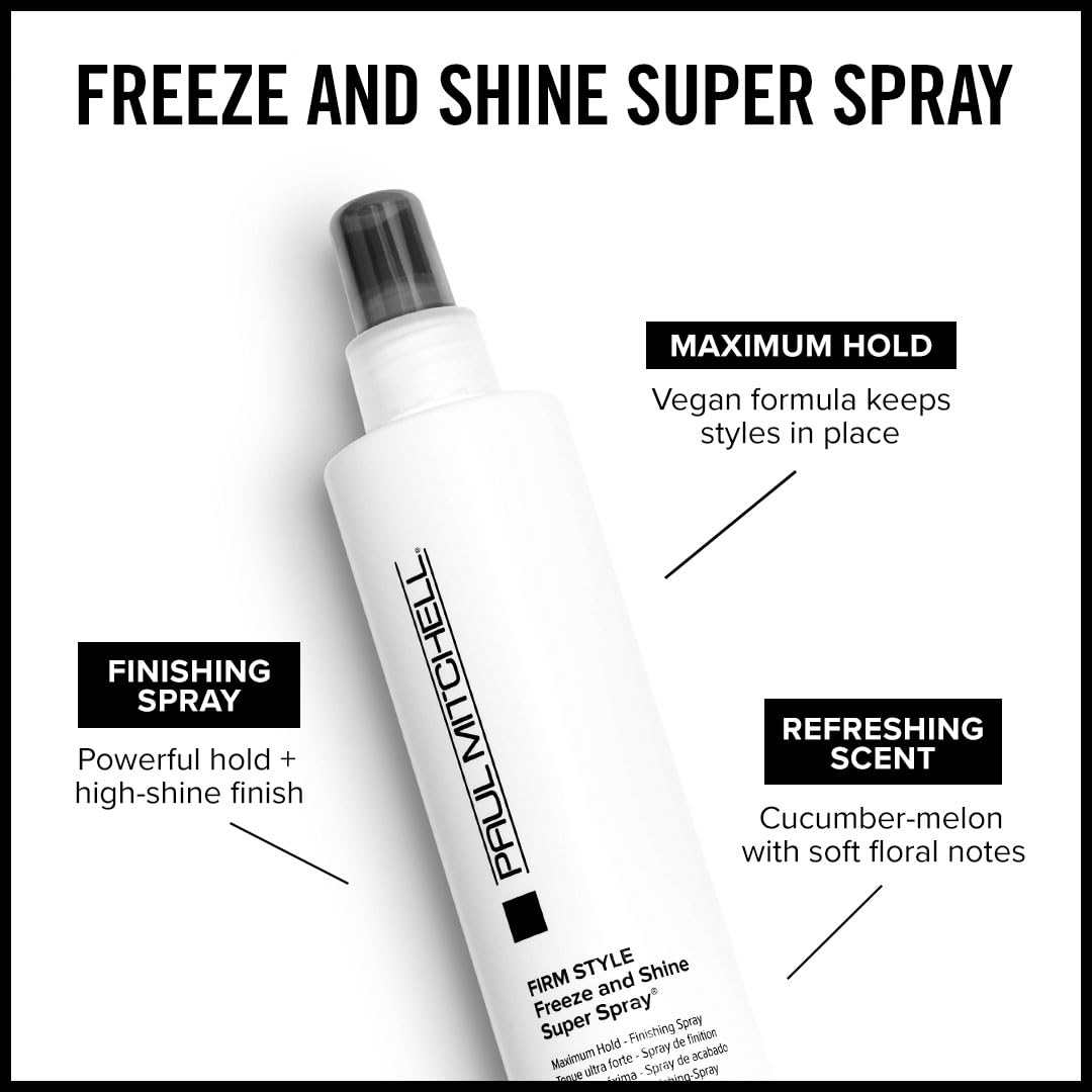 Paul Mitchell Freeze and Shine Super Spray 500 ml (1er-Packung) 3
