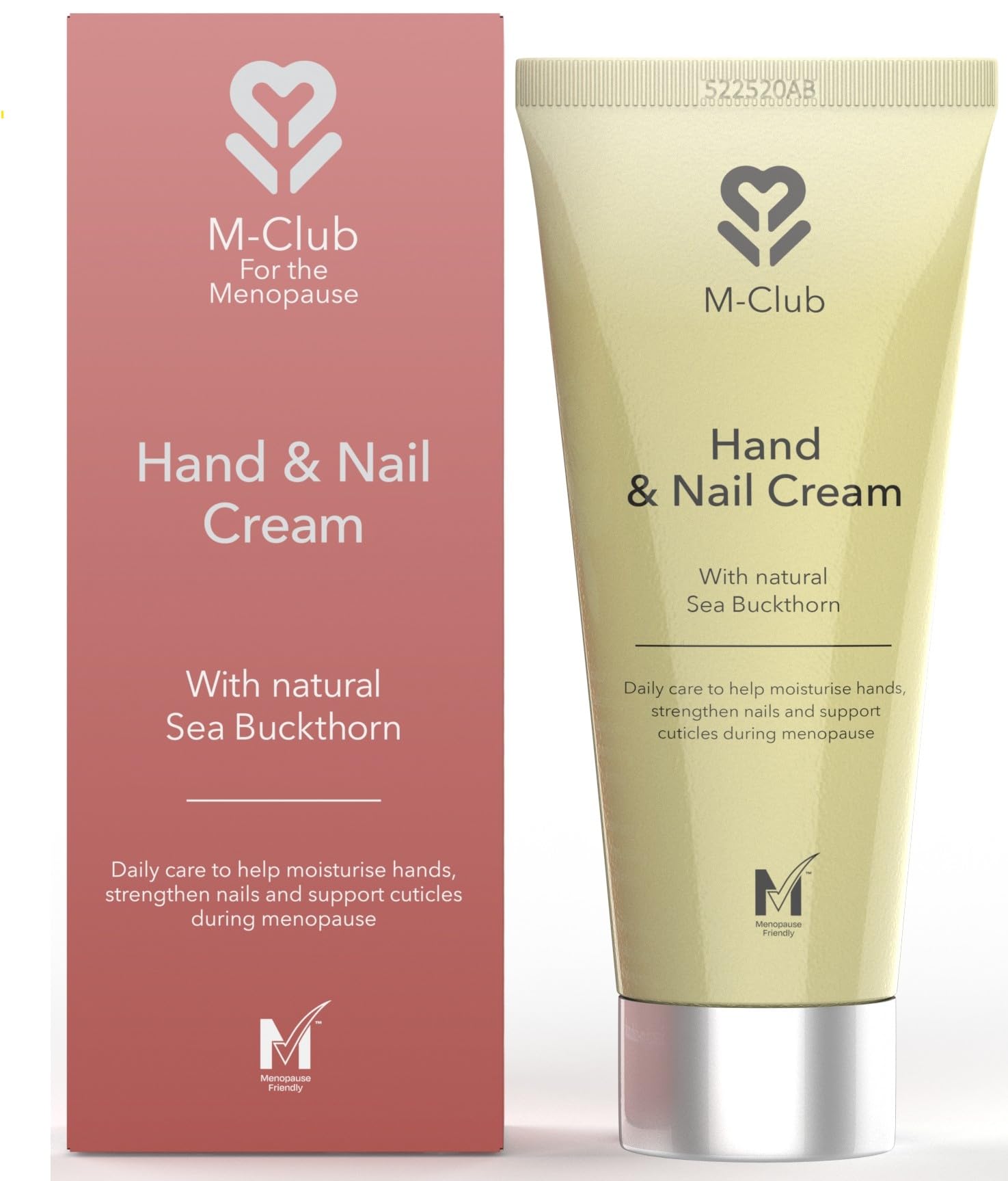 M-Club Hand and Nail Cream with Sea Buckthorn and Shea Butter for Aging Hands