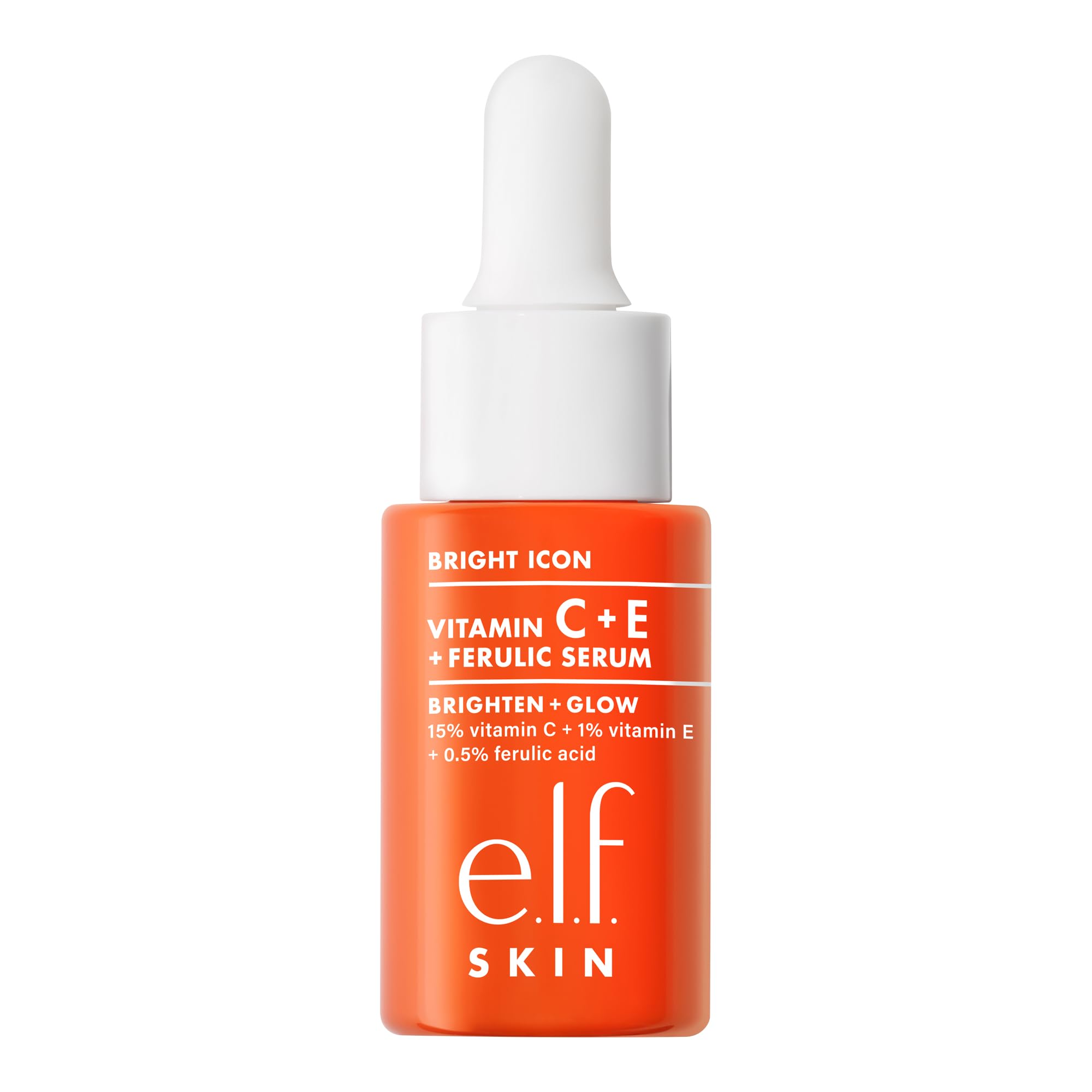 e.l.f. SKIN Bright Icon Vitamin C + E + Ferulic Serum Mini for Brightening 7