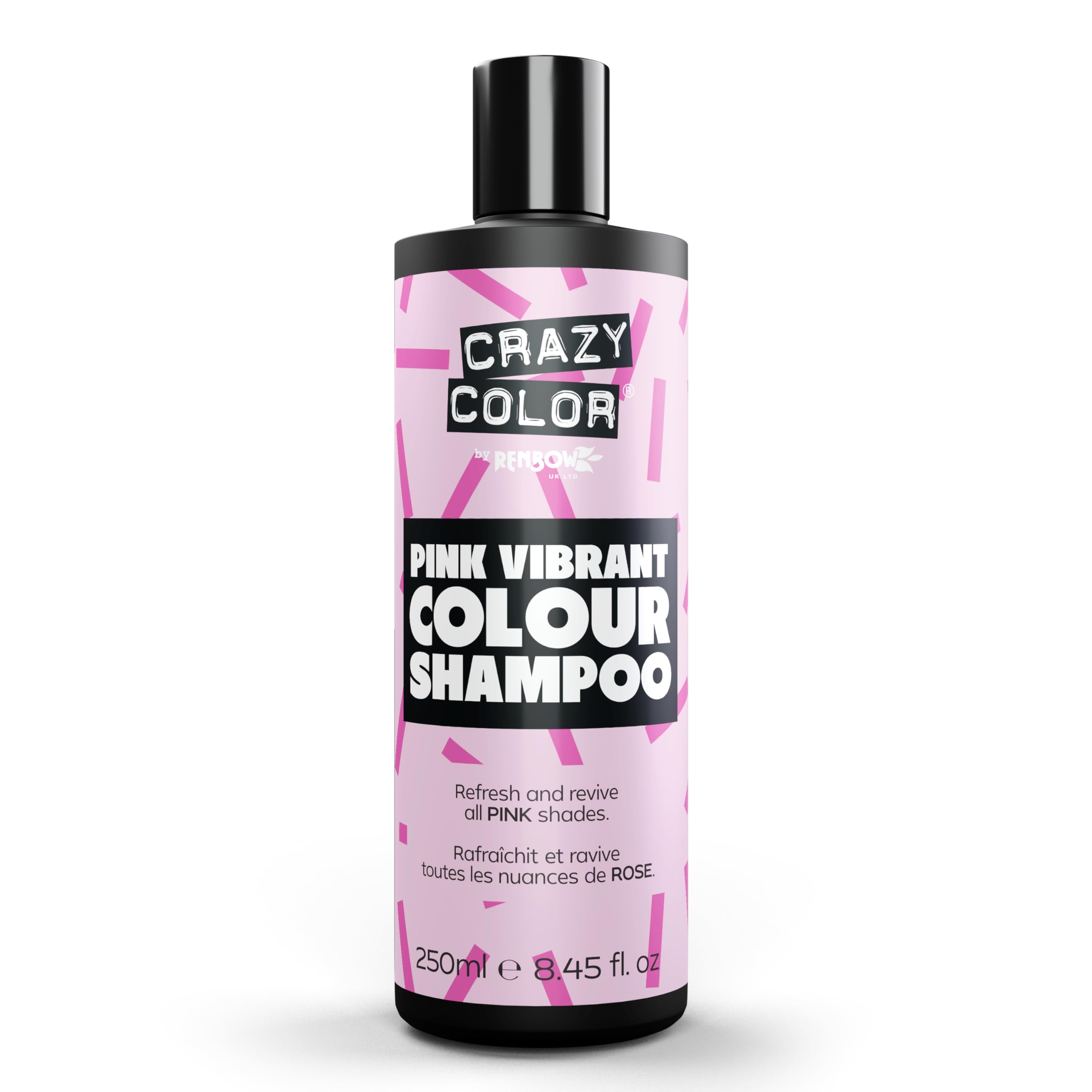 Crazy Color Vegan Pink Shampoo for Pink Hair | Sulphate Free Colour Protect & Maintain | 250ml 5