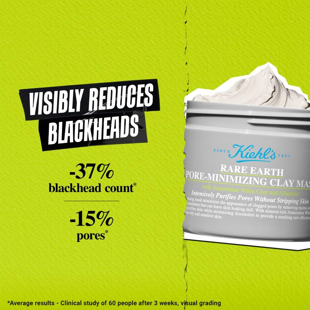 Kiehl's Rare Earth Pore-Minimizing Clay Mask for Purifying and Minimizing Pores 4