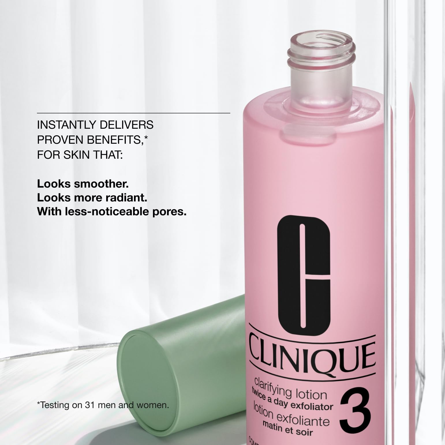 Clinique Clarifying Lotion 3 Face Exfoliator for Combination Oily Skin