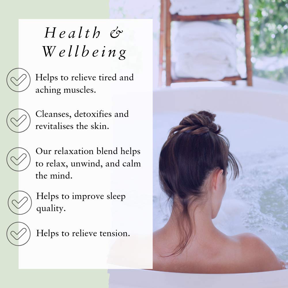 Absolute Aromas Relaxation Bath Salts 290g - Natural Pink Coarse Himalayan 4