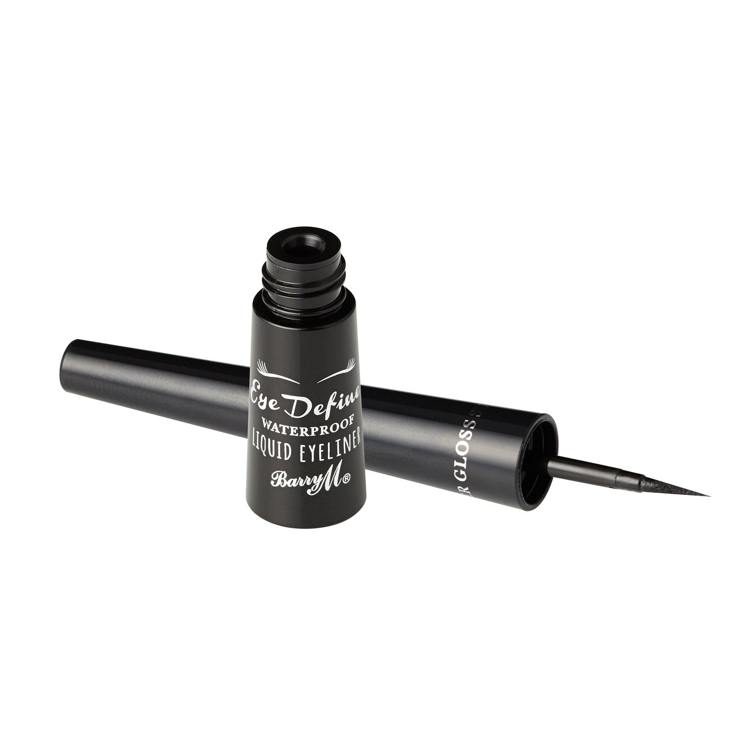 Barry M Cosmetics Eye Define Longlasting Liquid Eyeliner, Super Gloss Black
