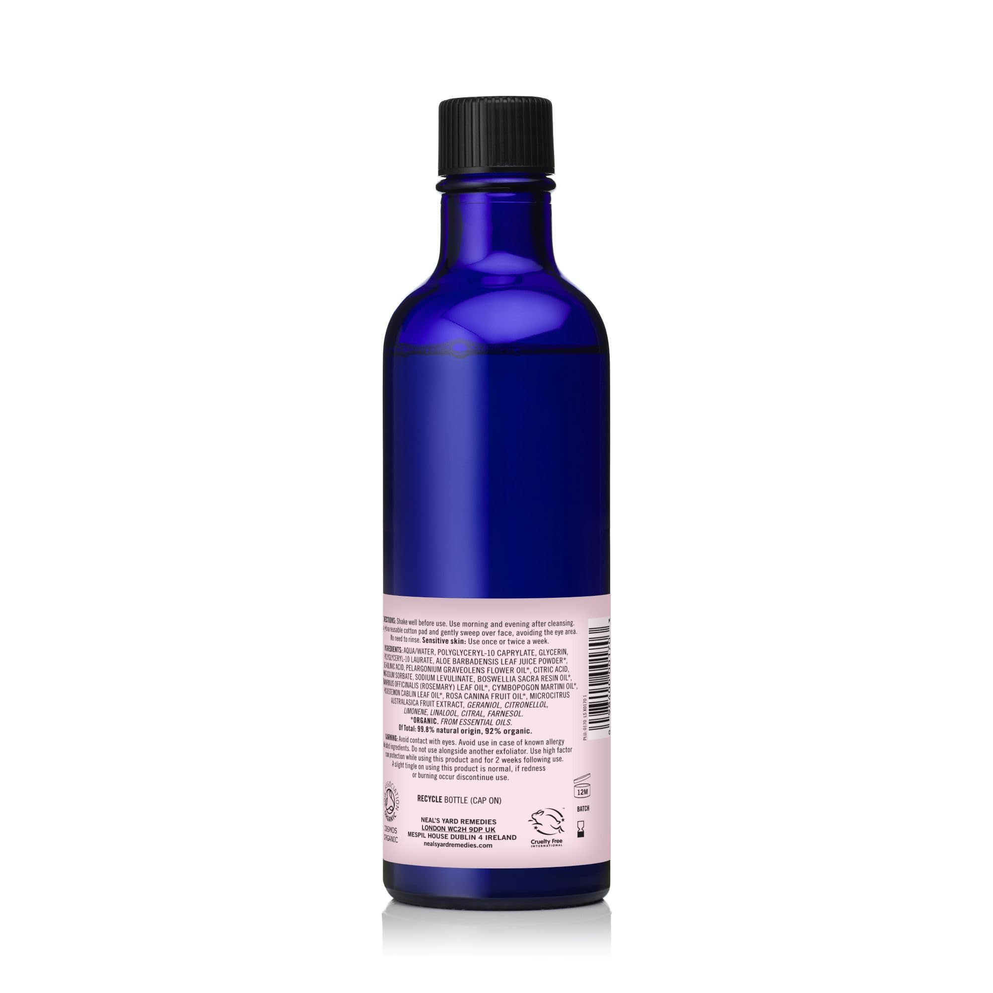 Neal's Yard Remedies Wild Rose AHA Toner for Enhanced Radiance and Renewal 3