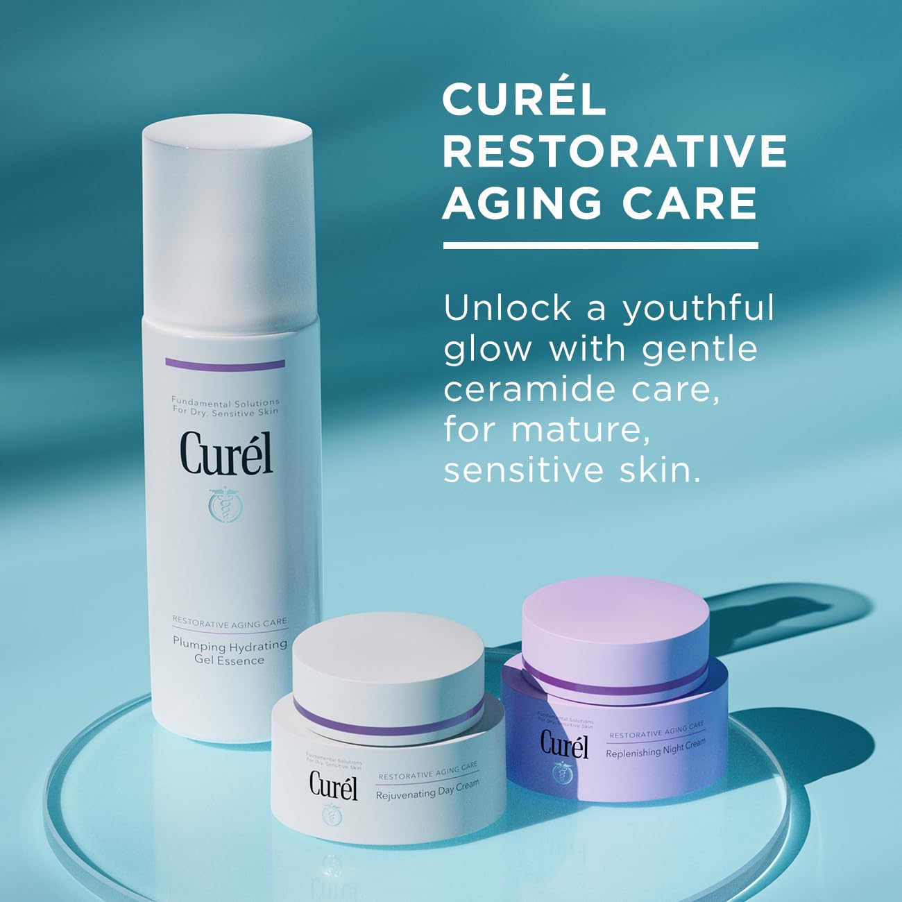 Curél Restorative Aging Care Replenishing Night Cream for Dry, Sensitive Skin 4