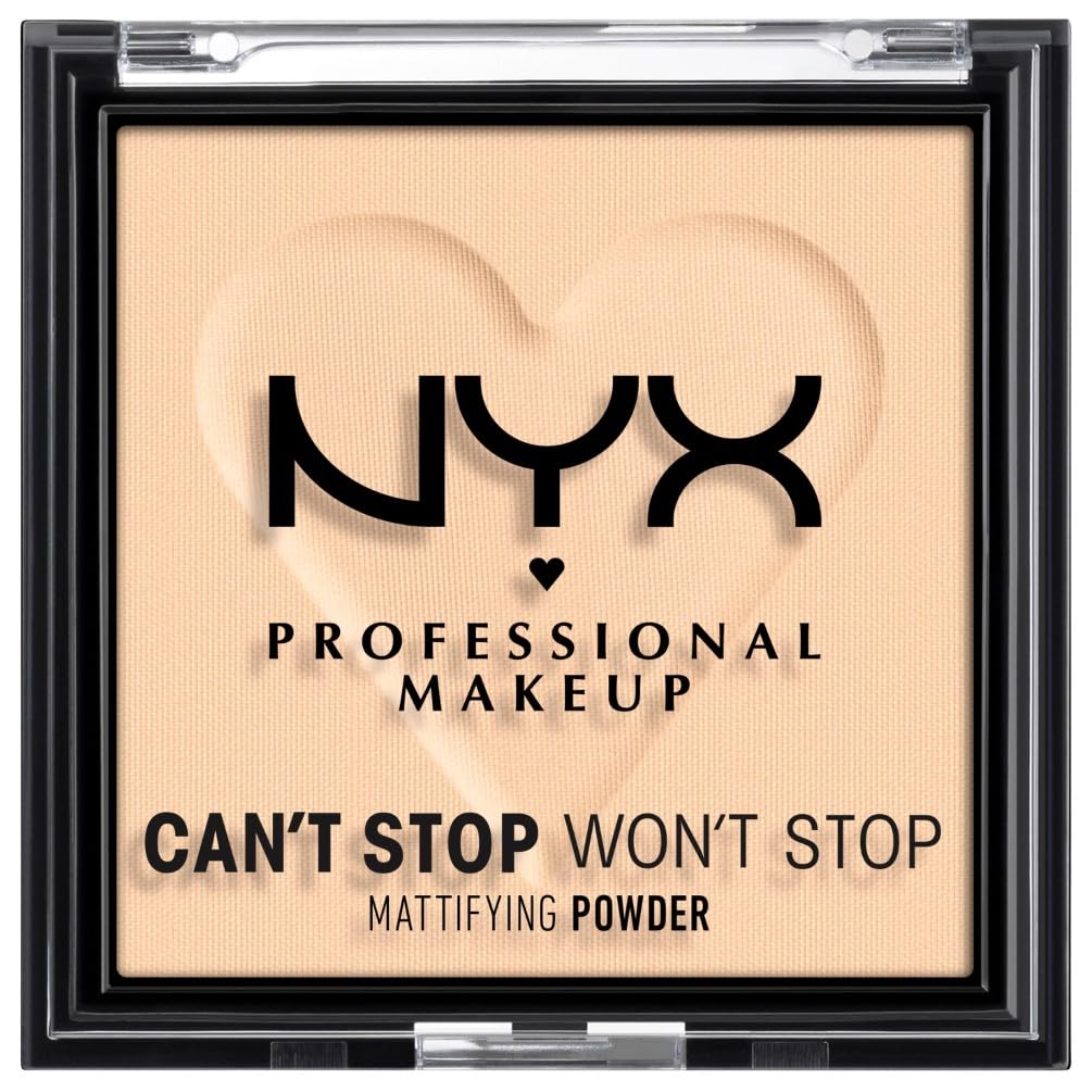NYX Professional Makeup Can't Stop Won't Stop Mattifying Powder - Light Shade