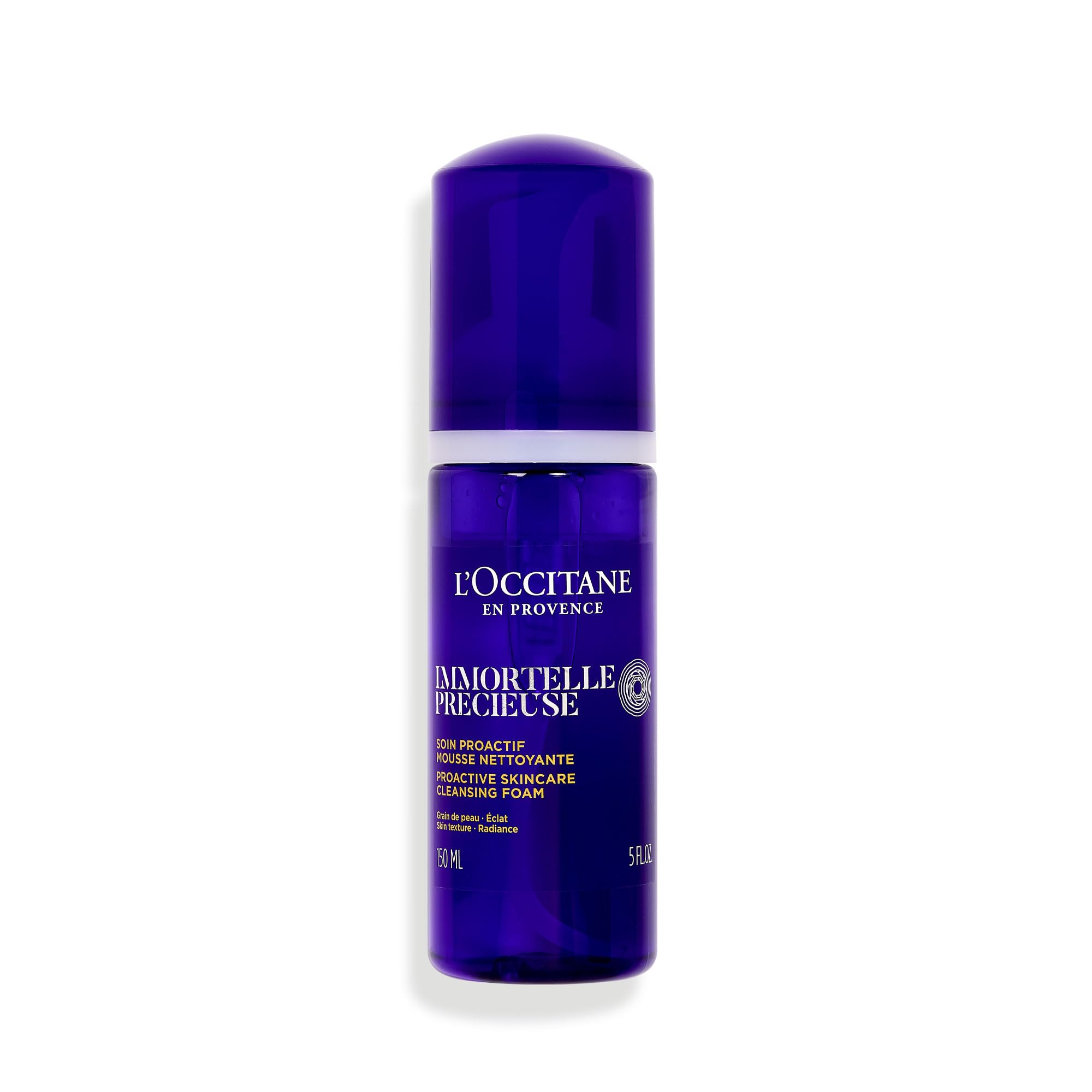 L'OCCITANE Immortelle Precious Foam Cleanser 150ml | Vegan & Biodegradable