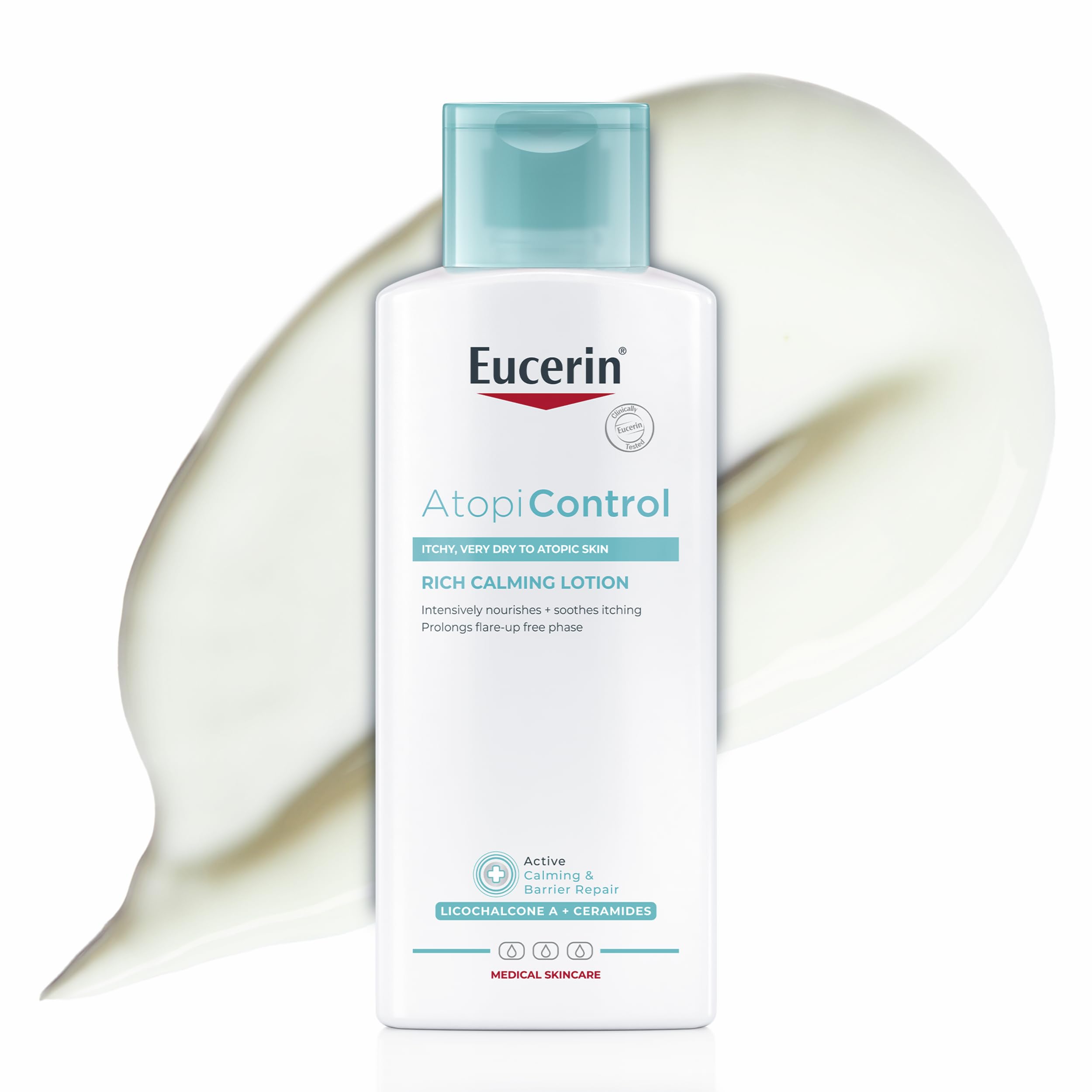 Eucerin AtoControl Rich Calming Lotion 250ml - Soothing Body Moisturiser