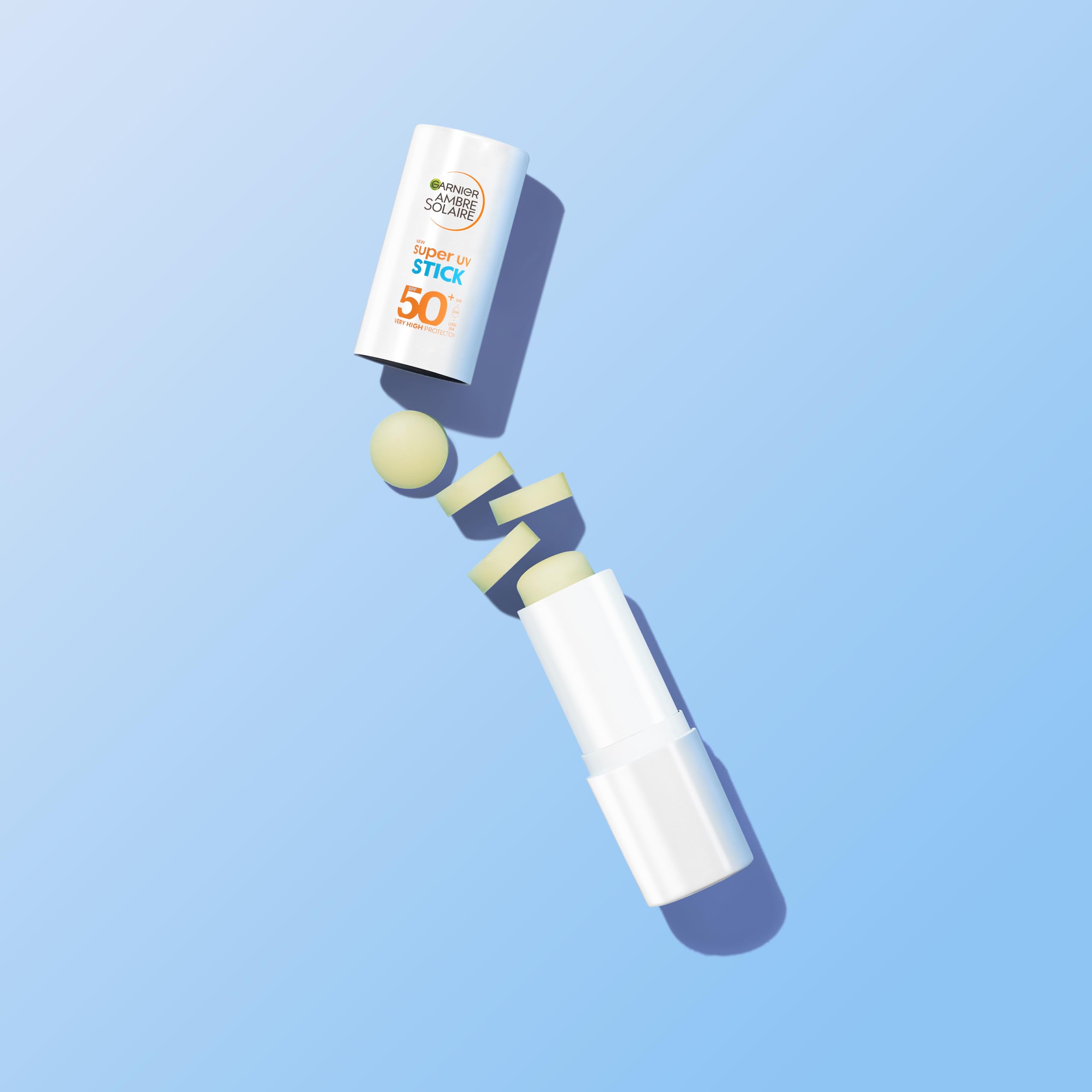 Garnier Ambre Solaire Super UV Stick SPF50+ with Shea Butter & Vitamin E, 9ML 9