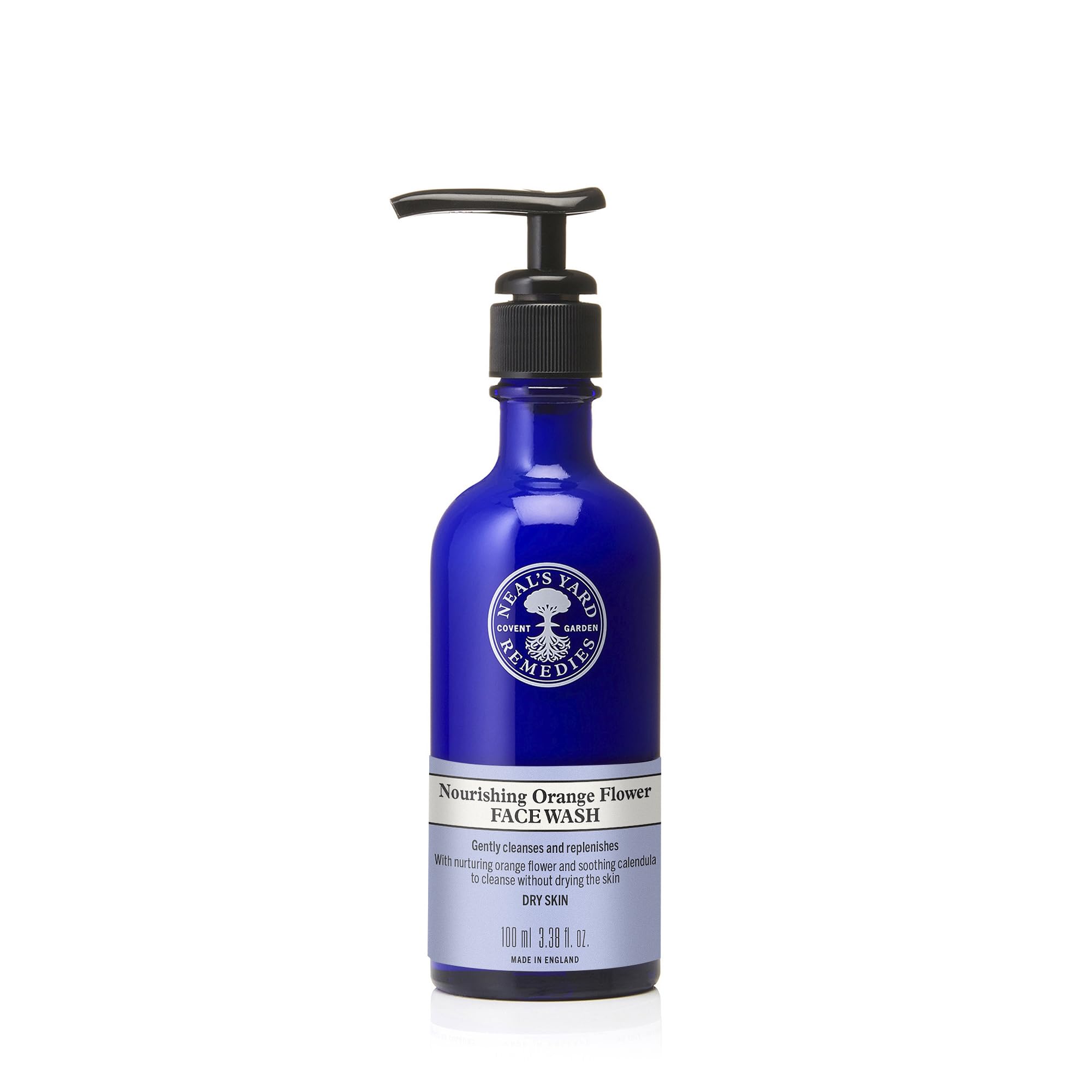 Neal's Yard Remedies Orange Flower Face Wash for Cleansing & Replenishing