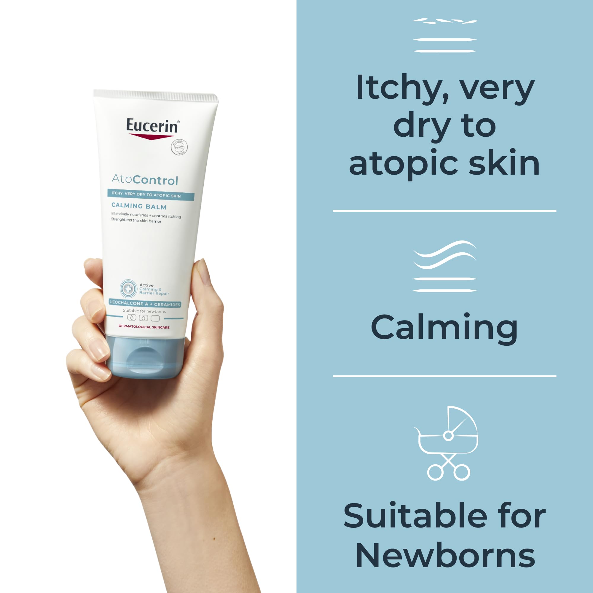 Eucerin Atocontrol Balm 200ml: Soothing and Hydrating Ointment for Itchy Skin