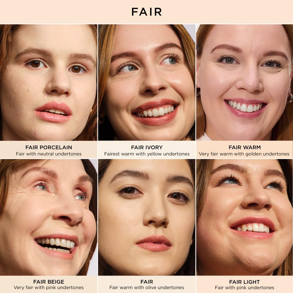 iT Cosmetics Full Coverage Foundation mit LSF 50, angereichert mit Hyaluronsäure und Vitamin E, Your Skin But Better CC+ Cream, Farbton: Fair Light, 32 ml 4